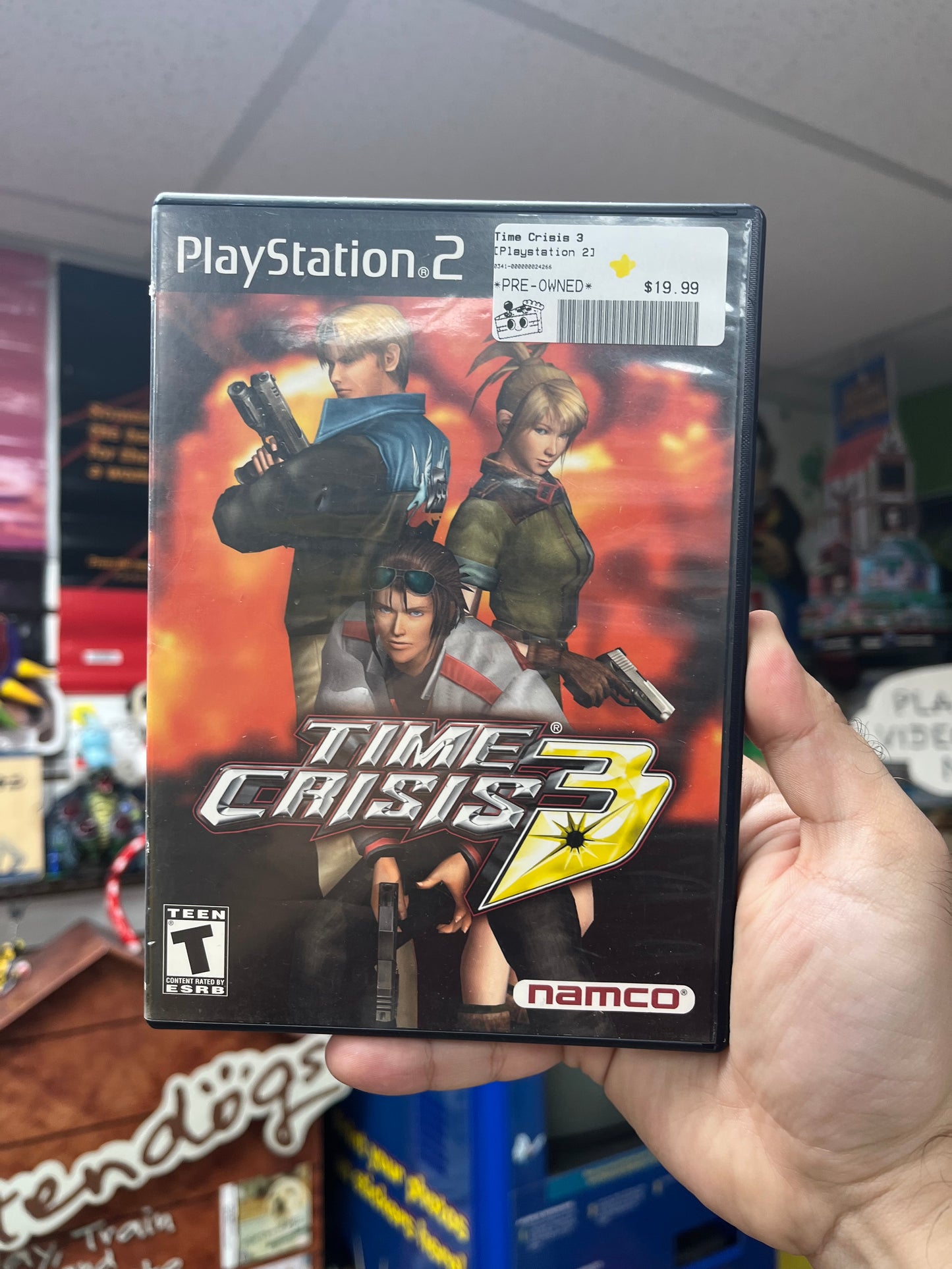 Time Crisis 3 - PS2 CiB