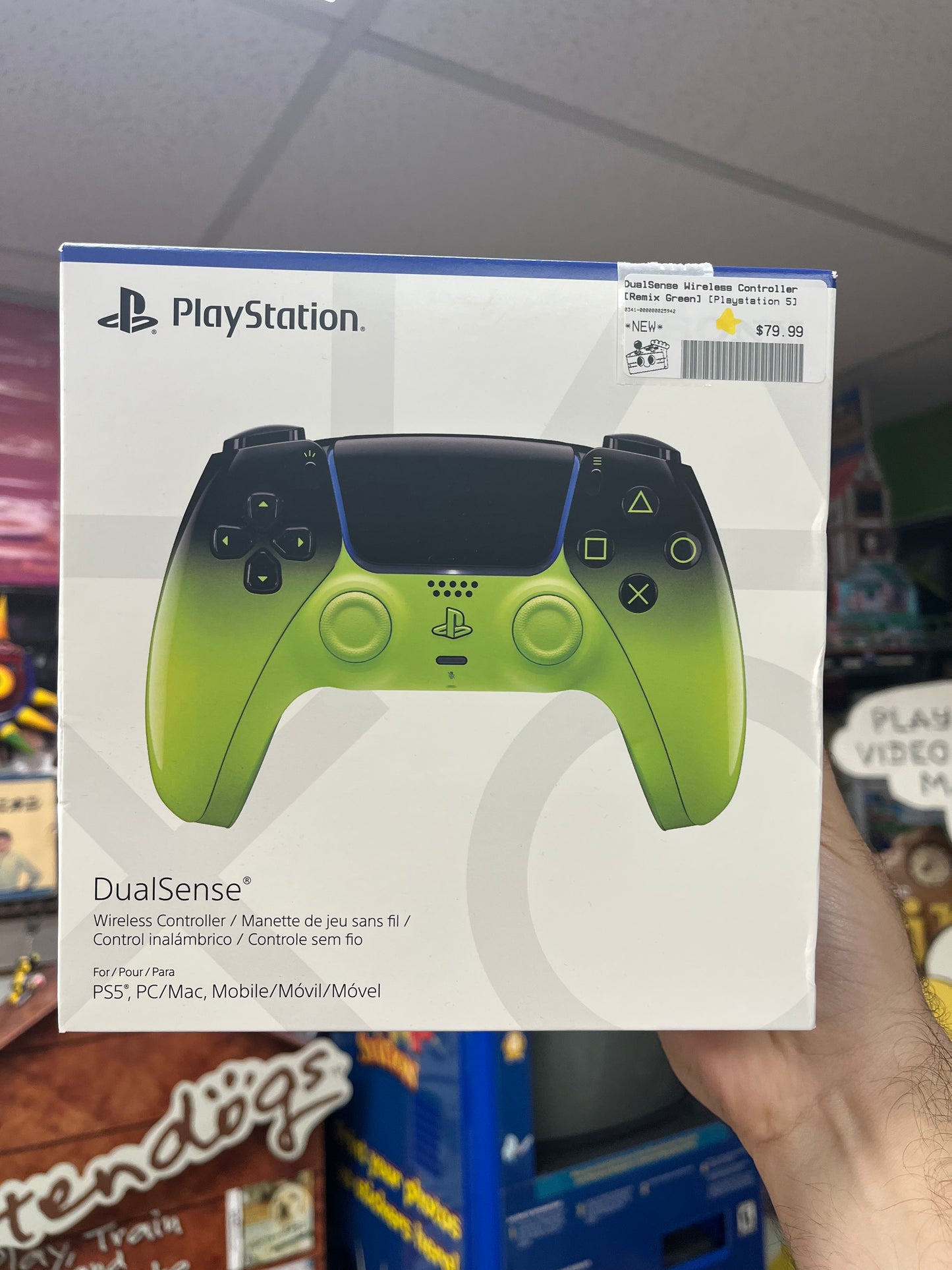 Duelsense Wireless Controller [Remix Green] - NEW