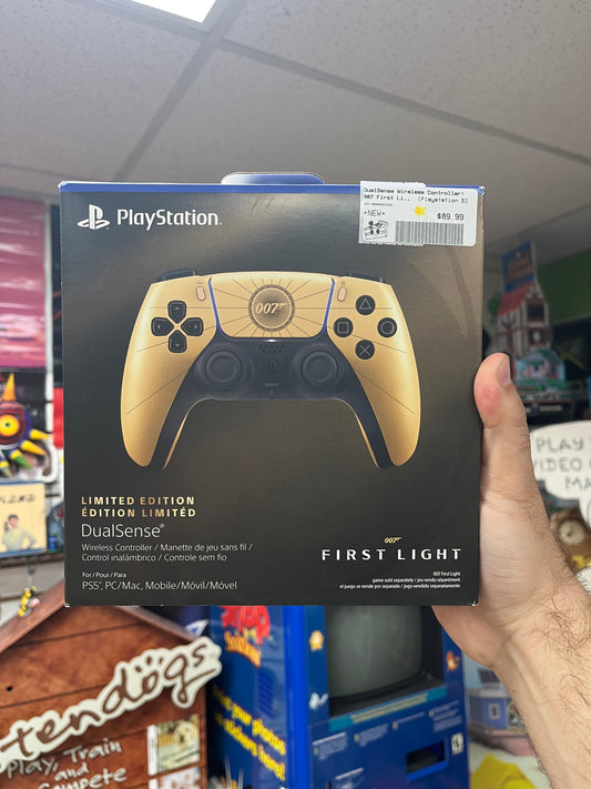 Dualsense Wireless Controller: 007 First Light Limited Edition - NEW