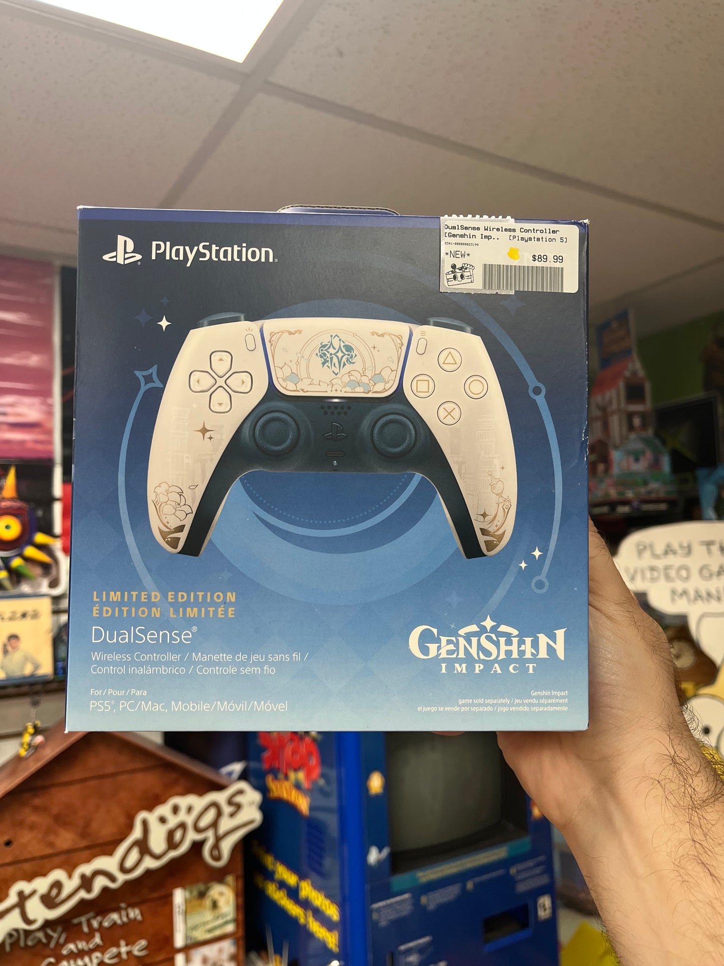Dualsense Wireless Controller Genshin Impact Limited Edition - NEW