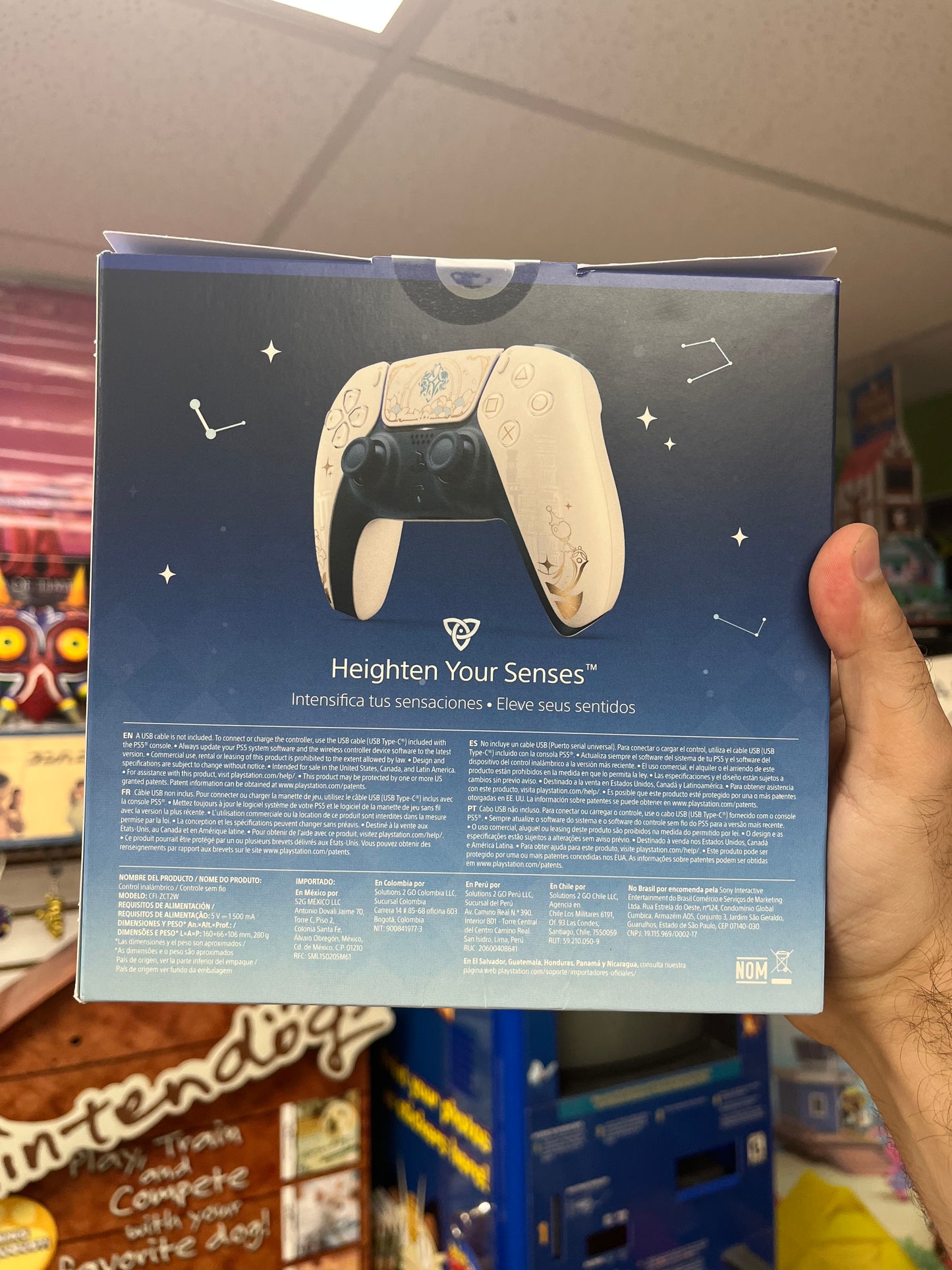 Dualsense Wireless Controller Genshin Impact Limited Edition - NEW