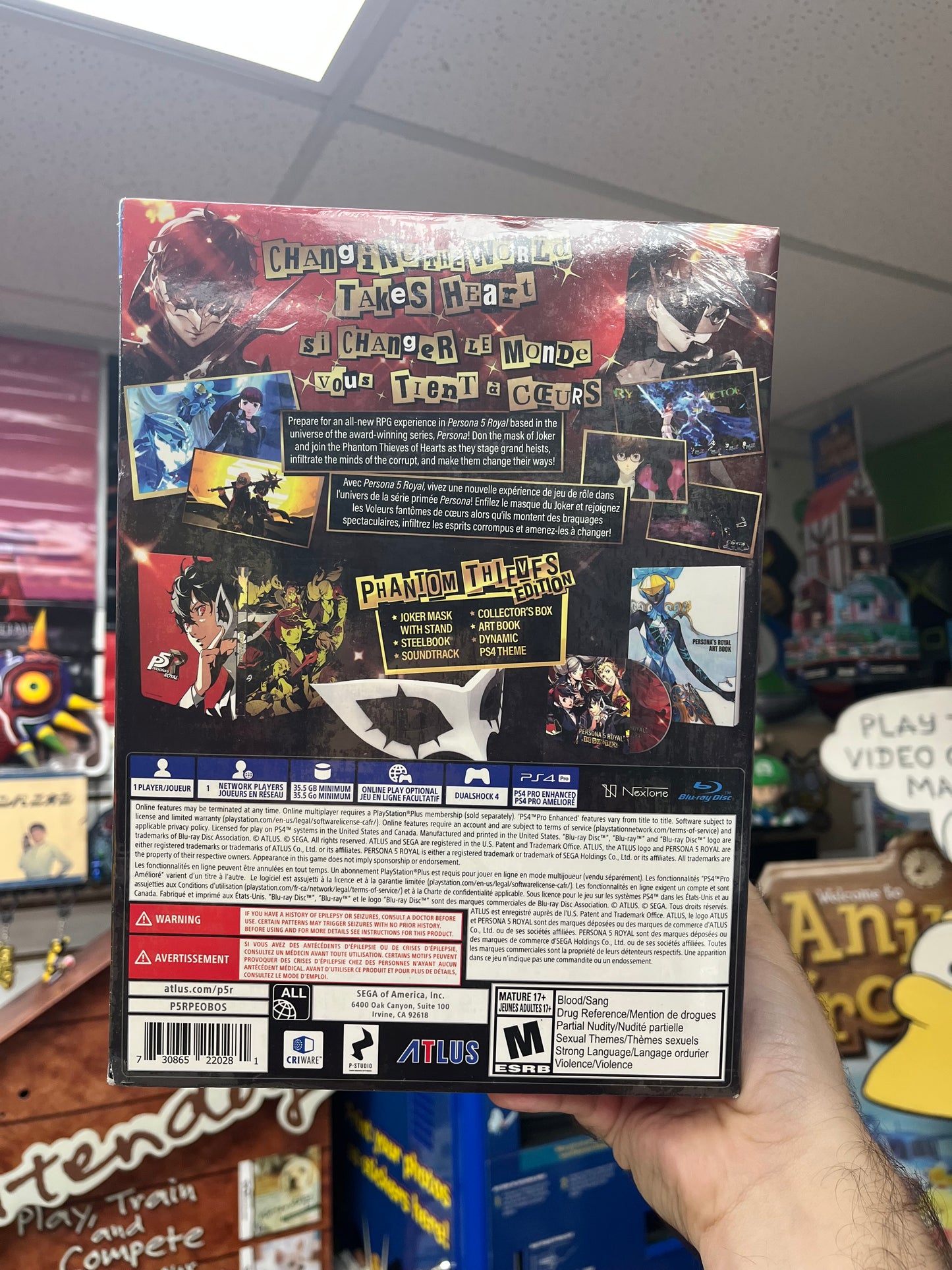 Persona 5 Royal [Phantom Thieves Edition] - PS4 Sealed
