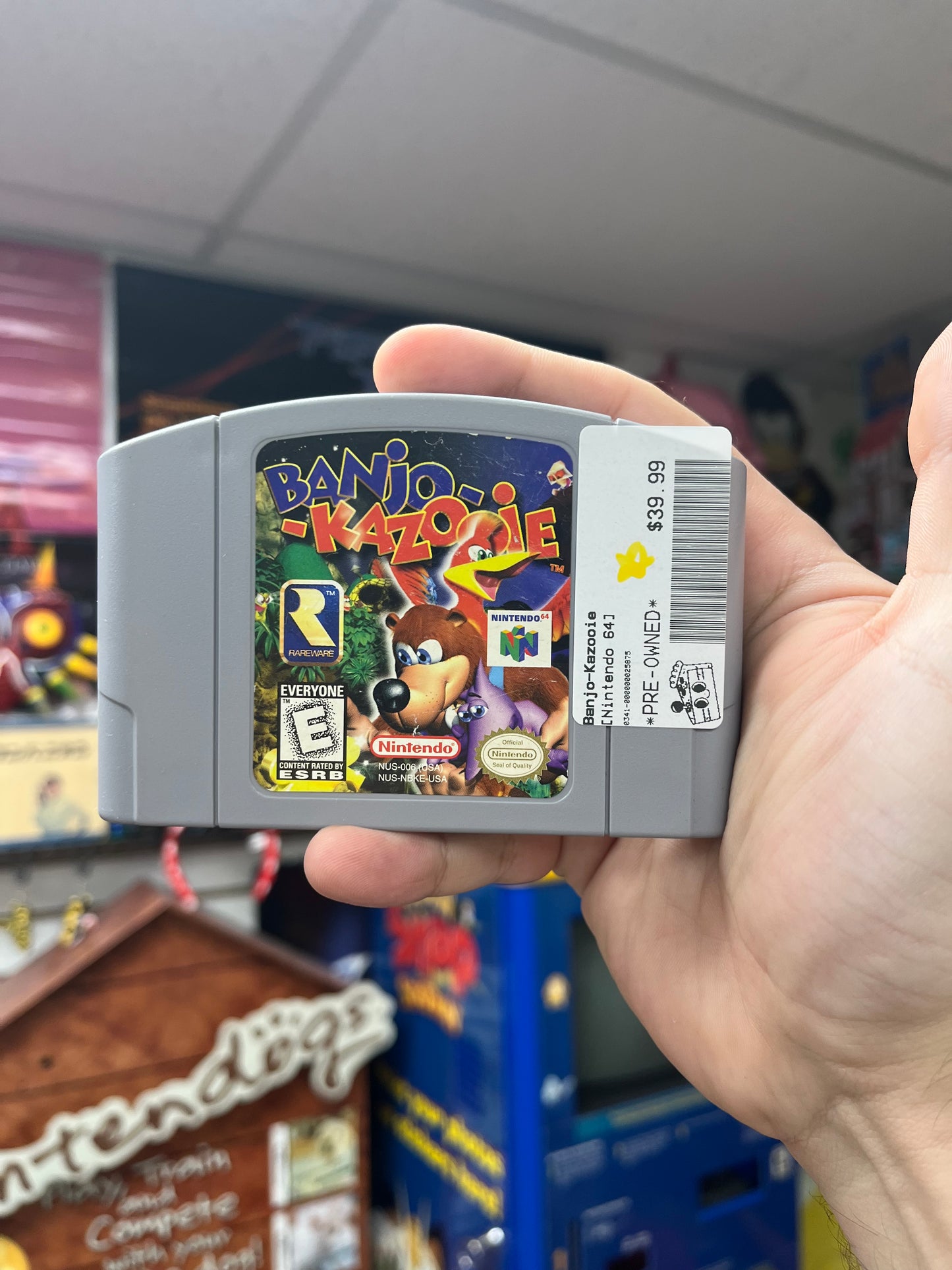 Banjo-Kazooie - N64 Loose