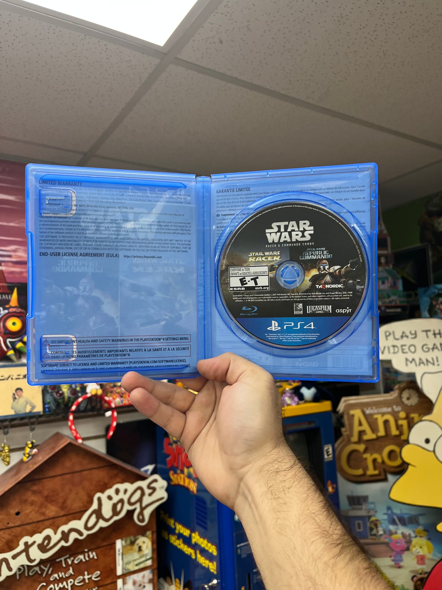 Star Wars Racer & Commando Combo - PS4 CiB