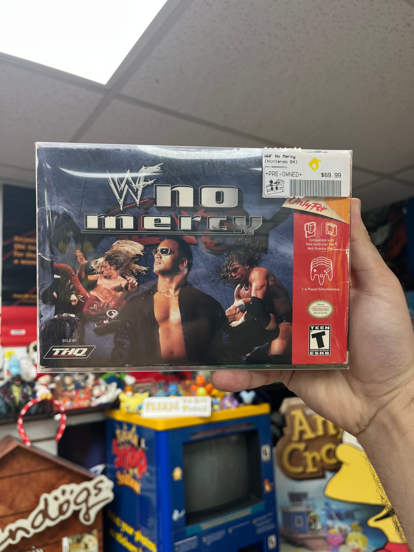 WWF No Mercy - N64 CiB