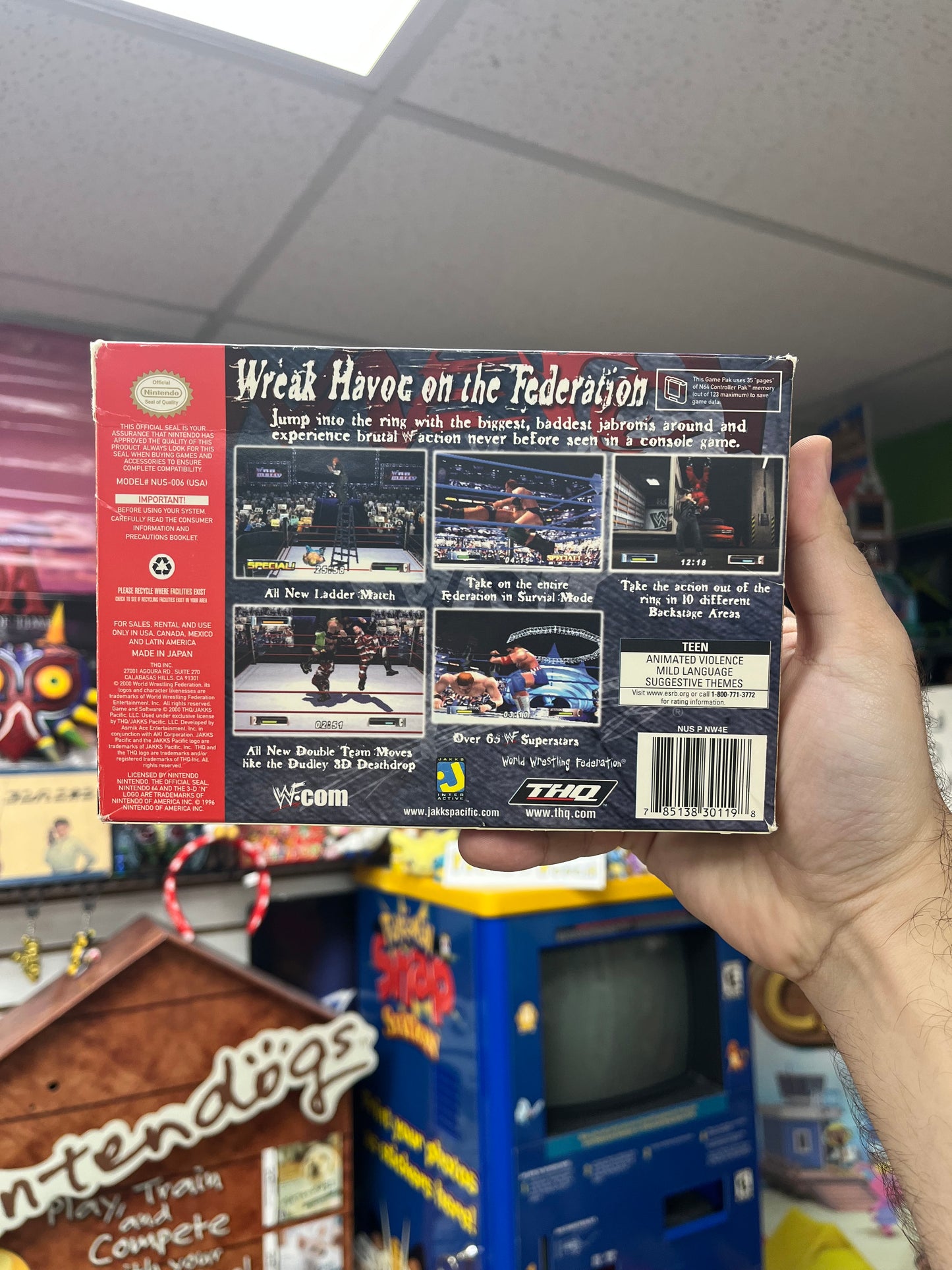 WWF No Mercy - N64 CiB