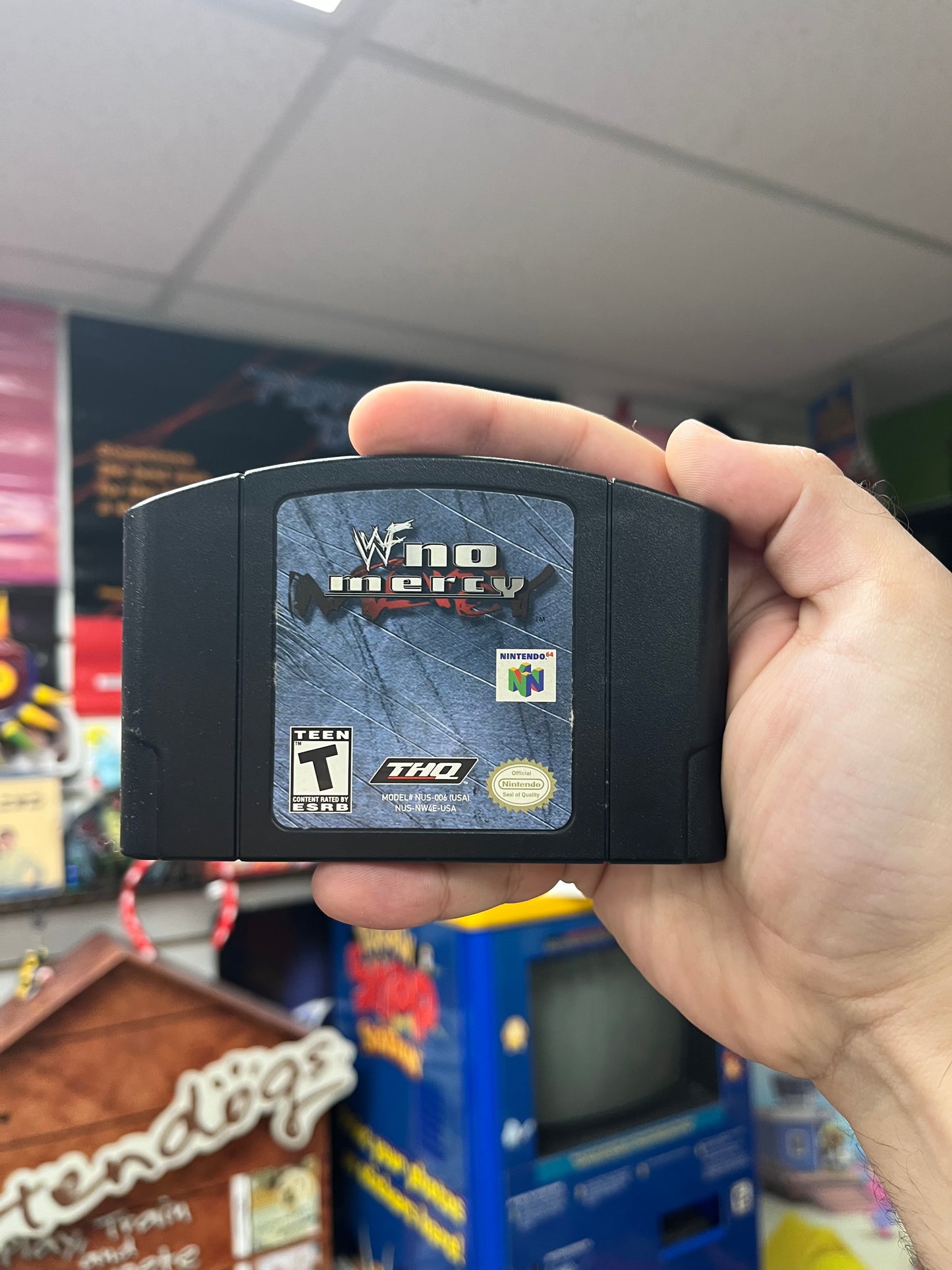 WWF No Mercy - N64 CiB