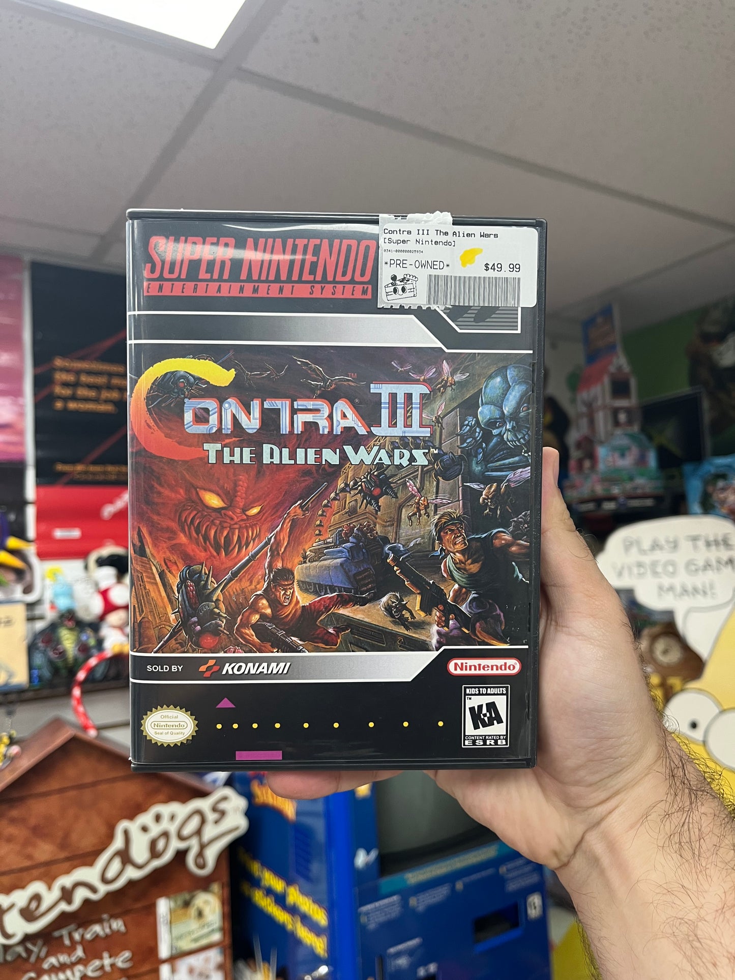 Contra III The Alien Wars - SNES