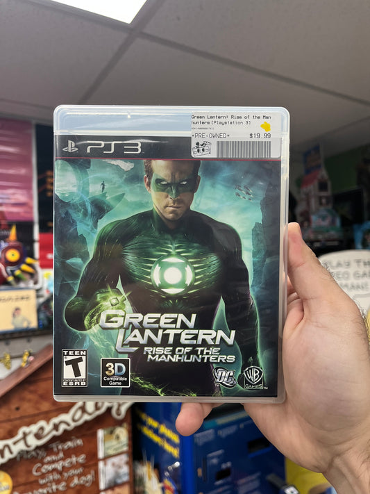 Green Lantern: Rise of the Manhunters - PS3 CiB