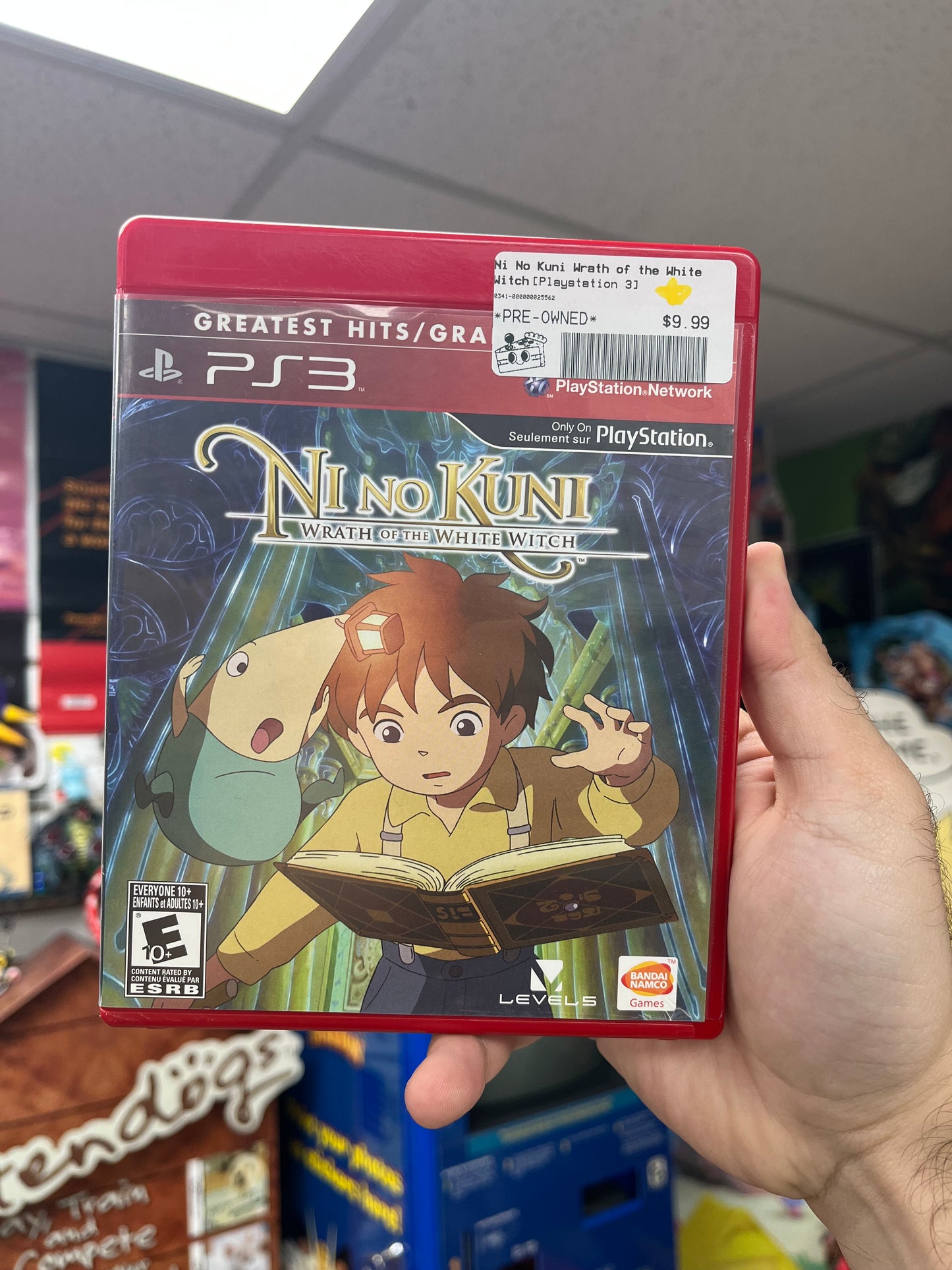 Ni No Kuni Wrath of the White Witch [Greatest Hits] - PS3 CiB
