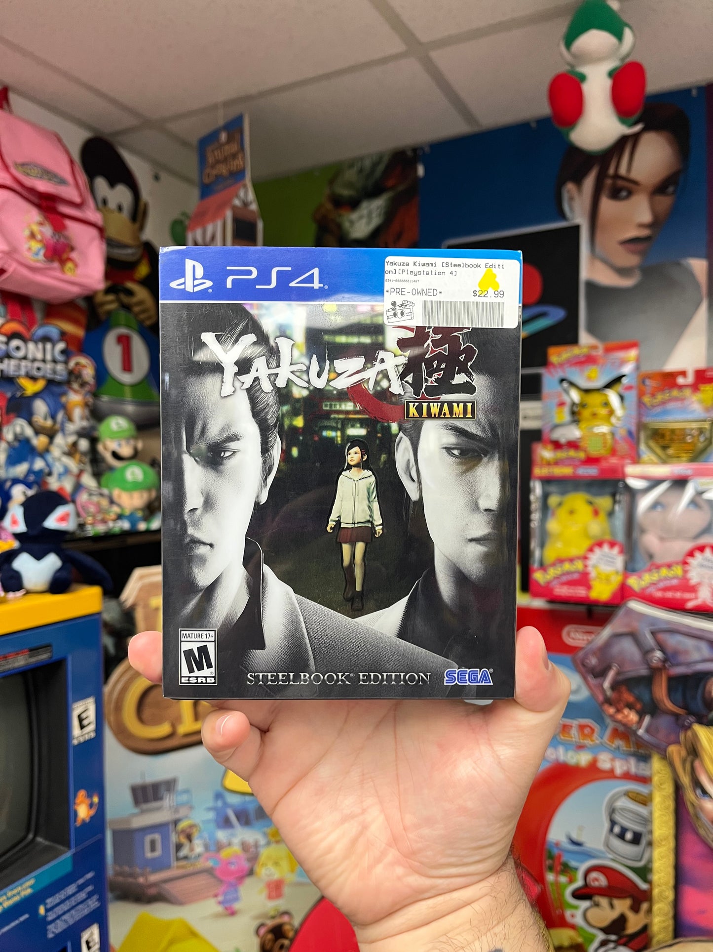 Yakuza Kiwami [Steelbook Edition] - PS4 CiB
