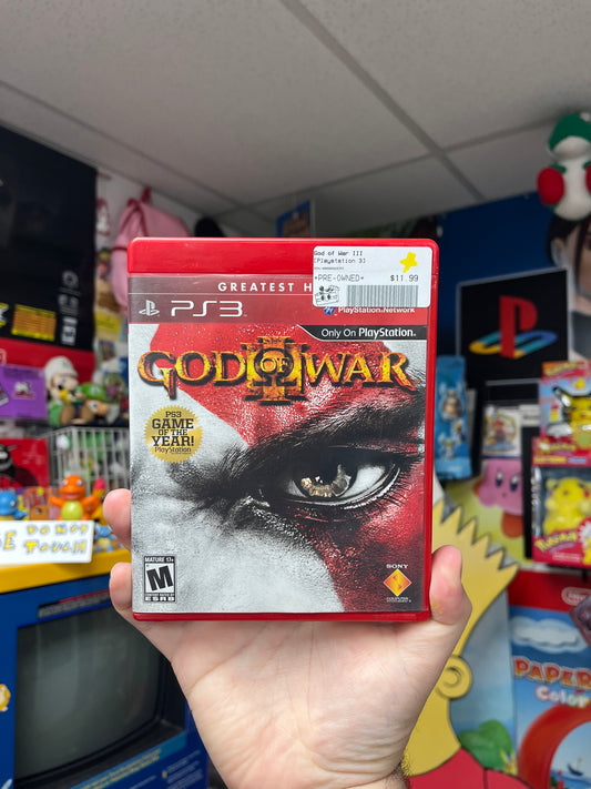 God of War III [Greatest Hits] - PS3 CiB