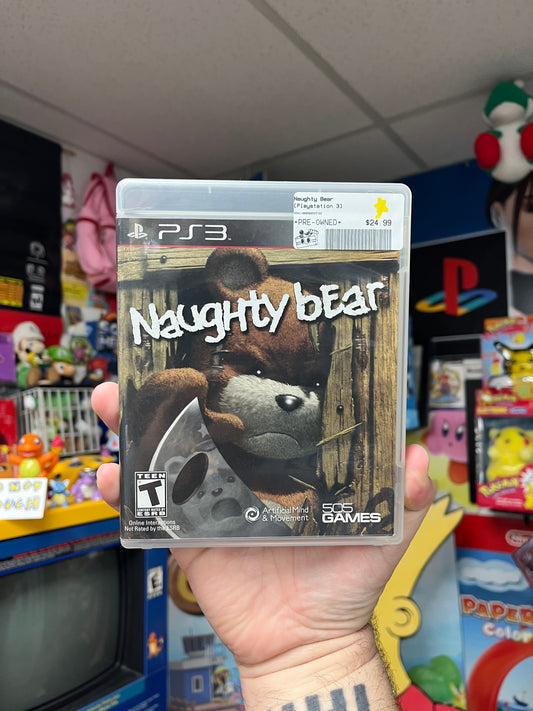 Naughty Bear - PS3 CiB