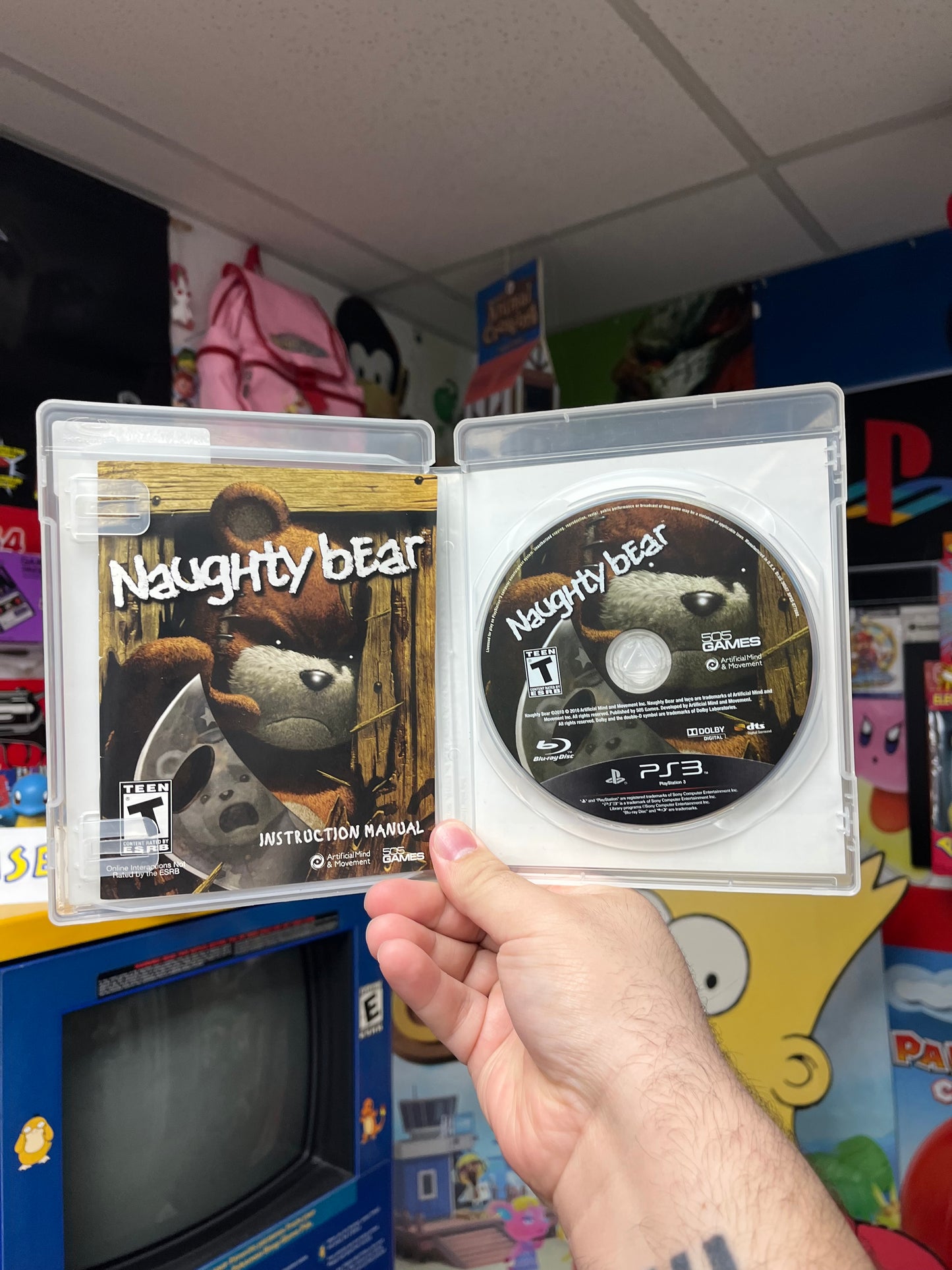 Naughty Bear - PS3 CiB
