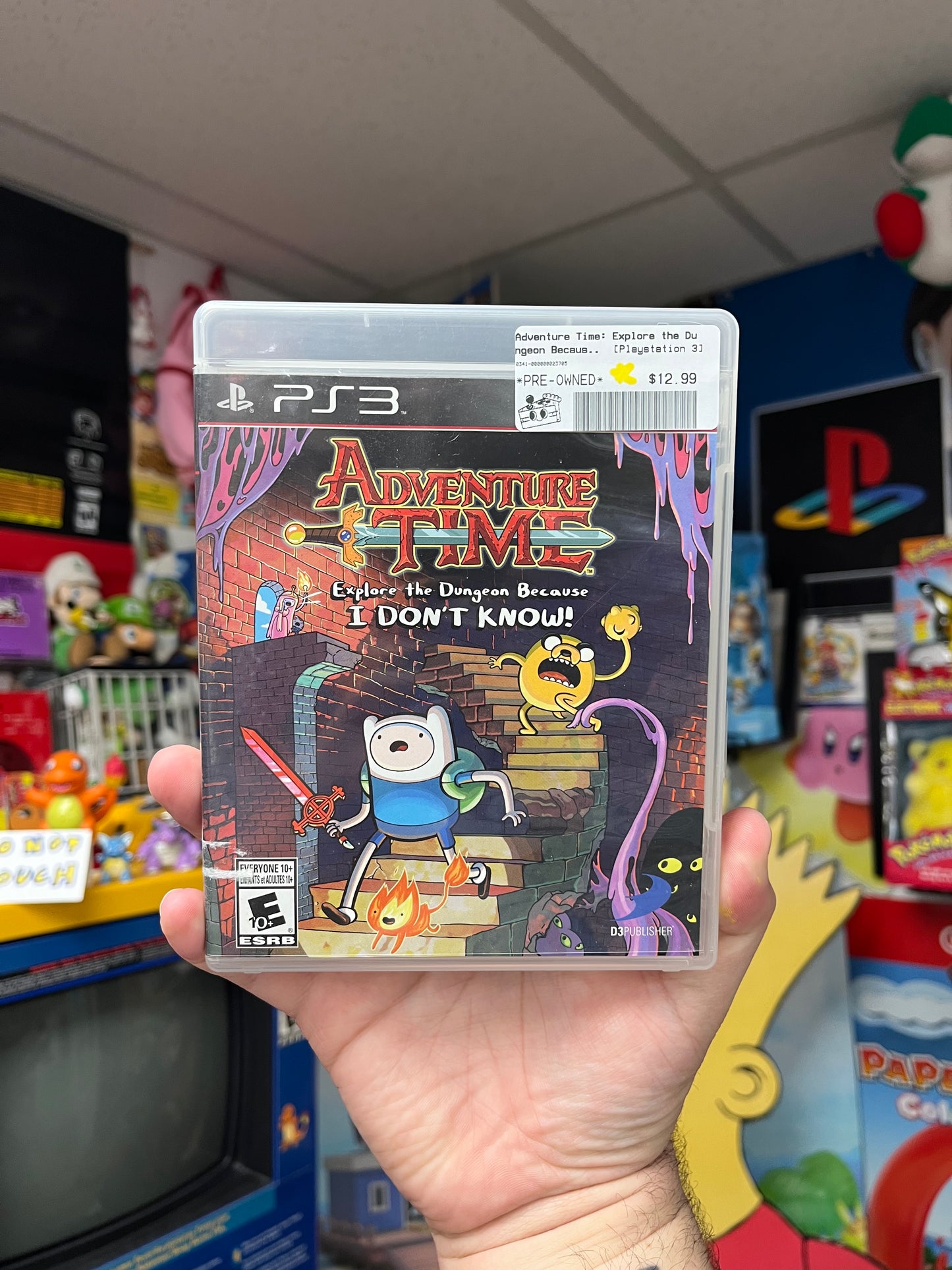 Adventure Time: Explore the Dungeon - PS3 Boxed