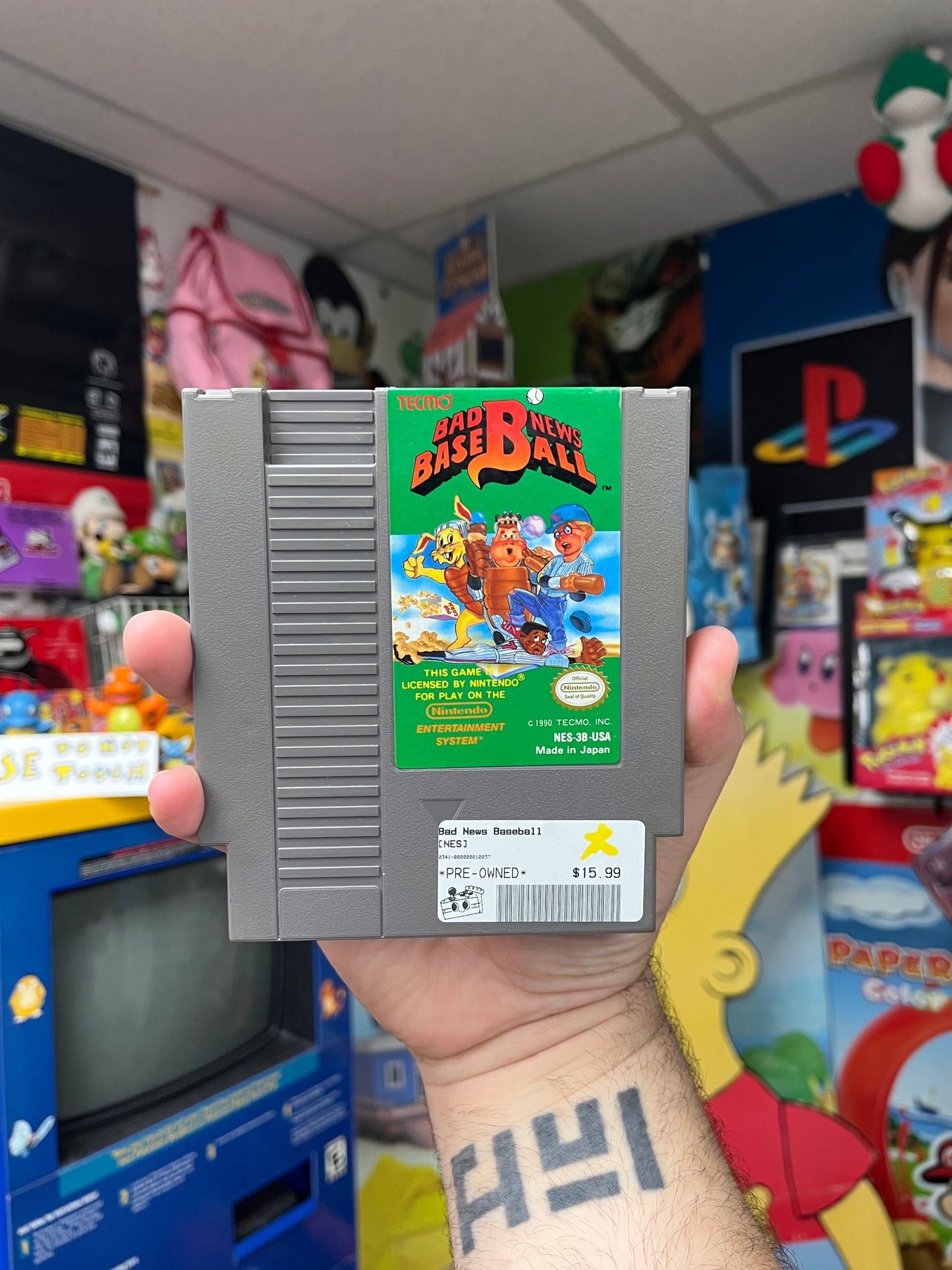Bad News Baseball - NES Loose