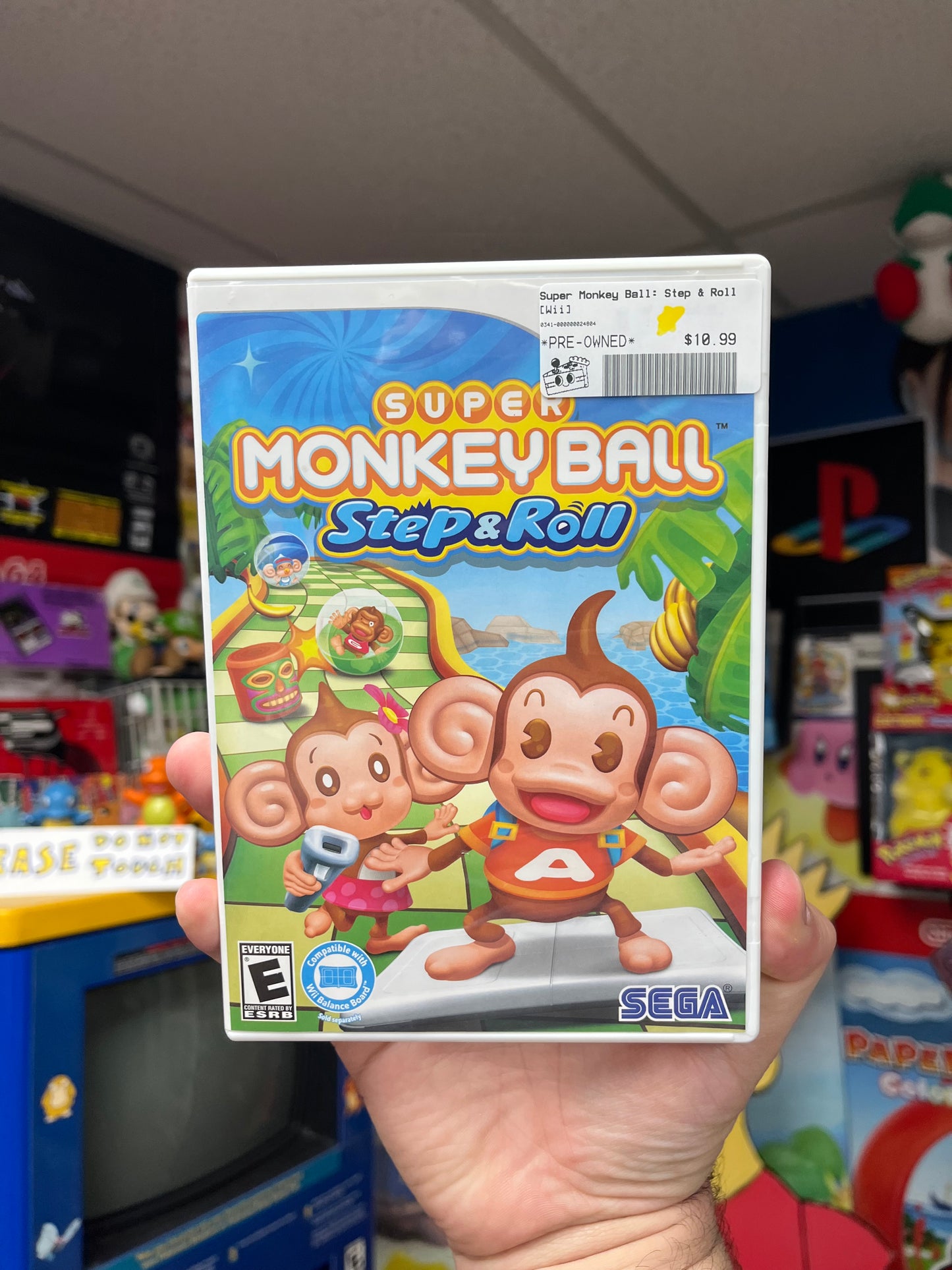 Super Monkey Ball: Step & Roll - Wii CiB