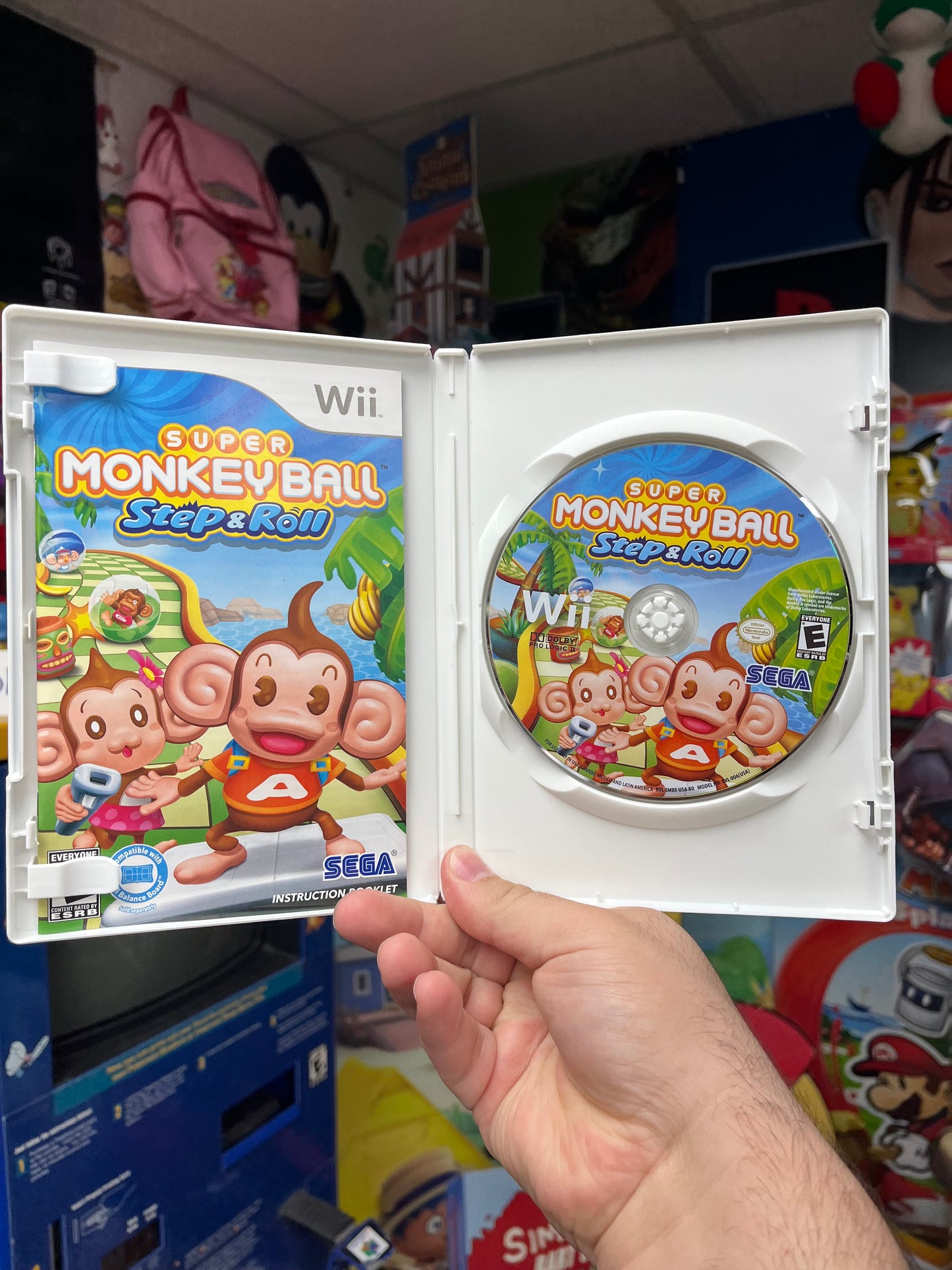 Super Monkey Ball: Step & Roll - Wii CiB