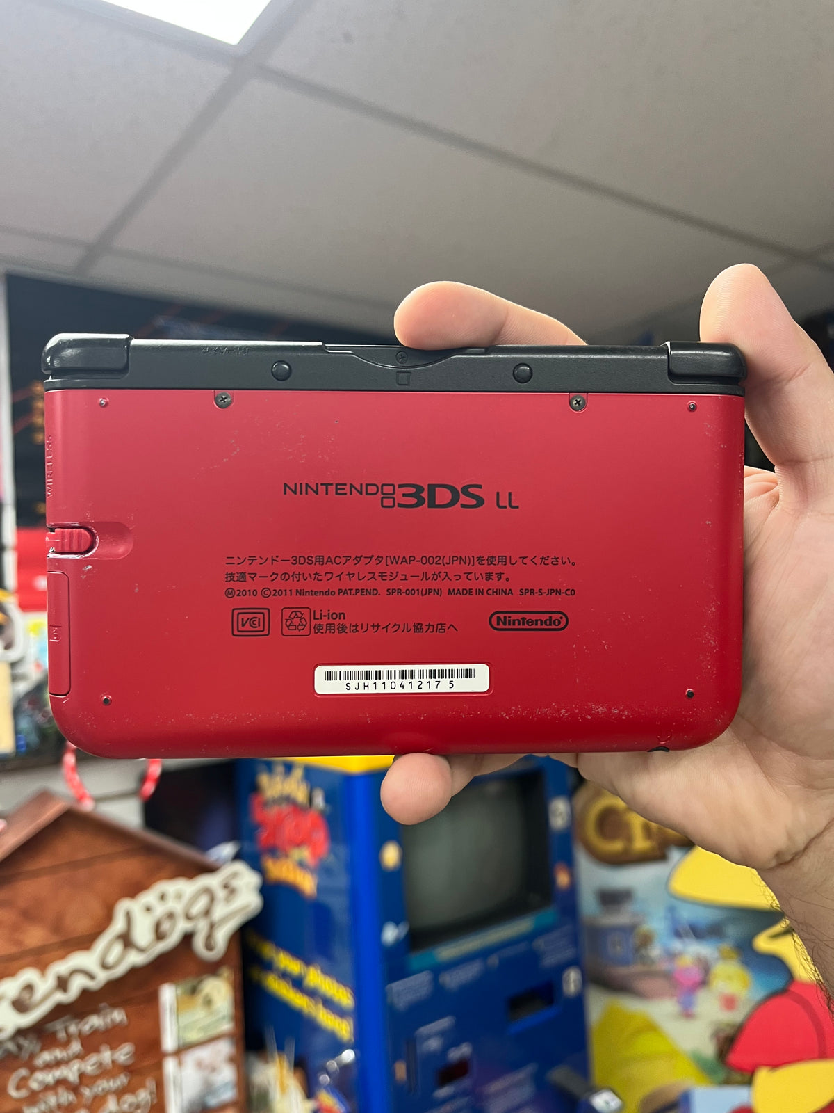 Nintendo 3DS LL Red + Black (Japanese)