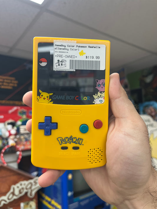 Gameboy Color Pokemon Reshelled