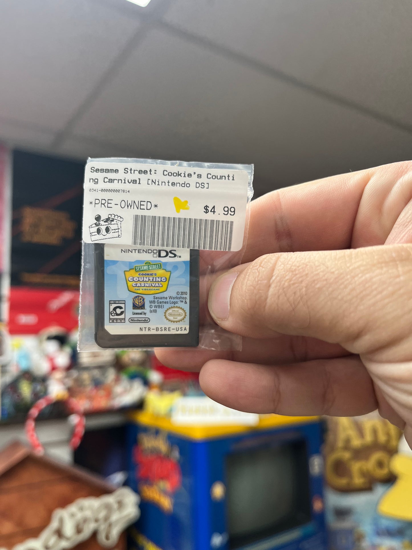 Sesame Street: Cookie's Counting Carnival - DS Loose