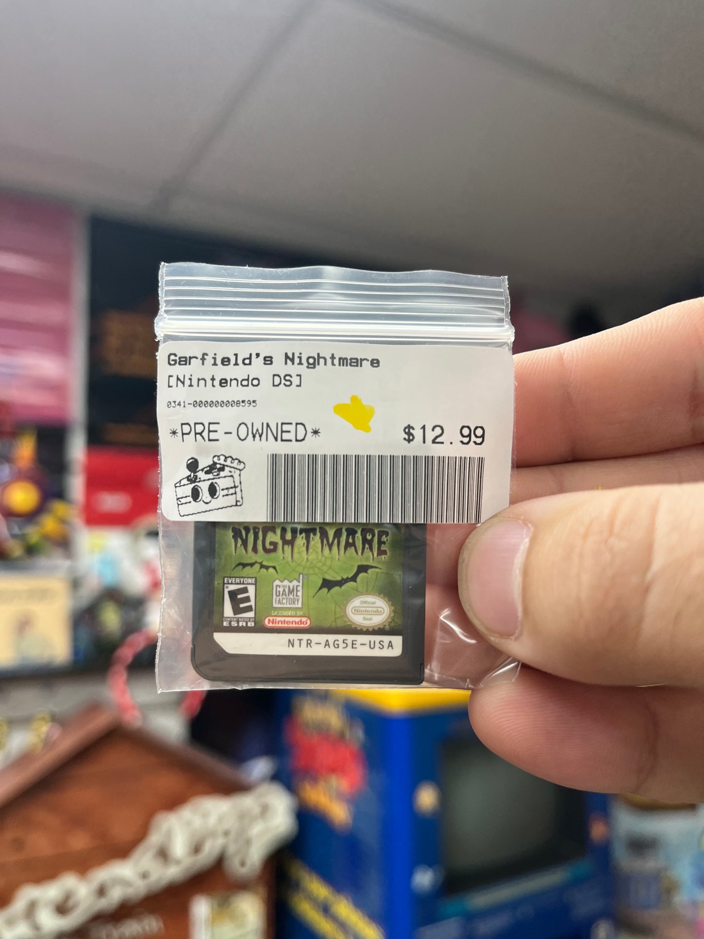 Garfield's Nightmare - DS Loose