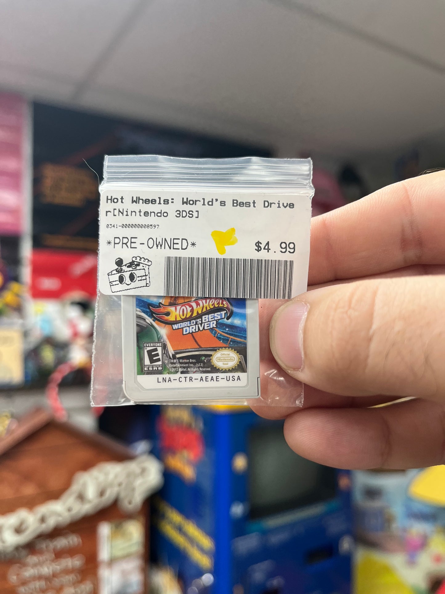 Hot Wheels: World's Best Driver - 3DS Loose