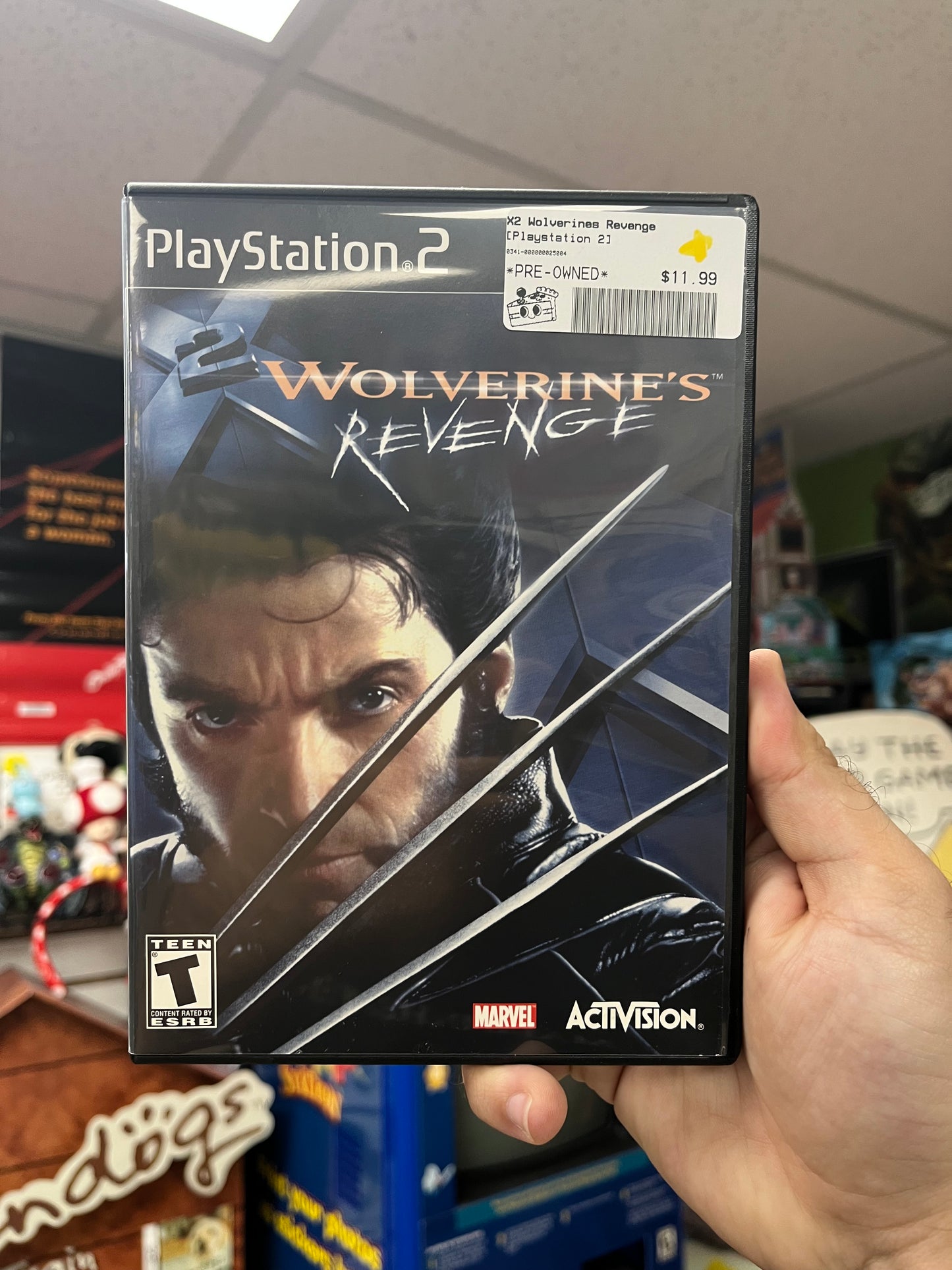 X2 Wolverines Revenge - PS2 CiB