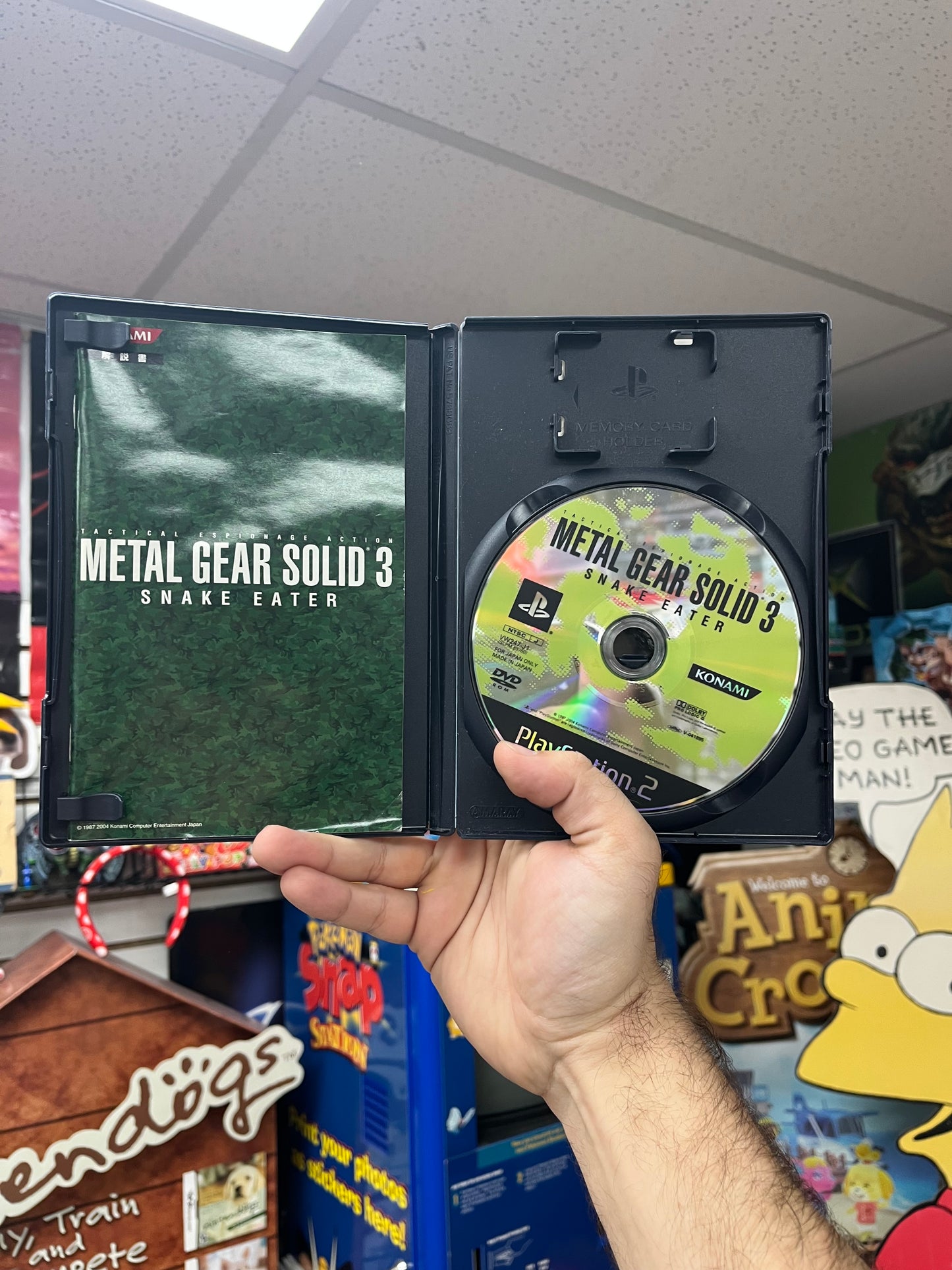 Metal Gear Solid 3: Snake Eater - JP PS2 CiB