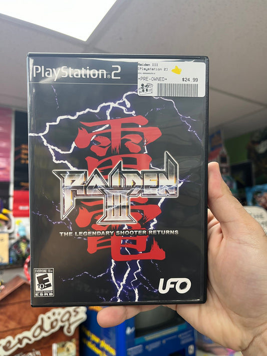 Raiden III - PS2 CiB