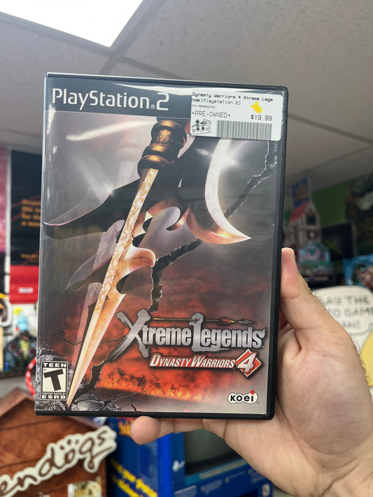 Dynasty Warriors 4 Xtreme Legends - PS2 CiB