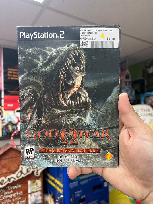 God of War: The Hydra Battle Demo Disc - PS2