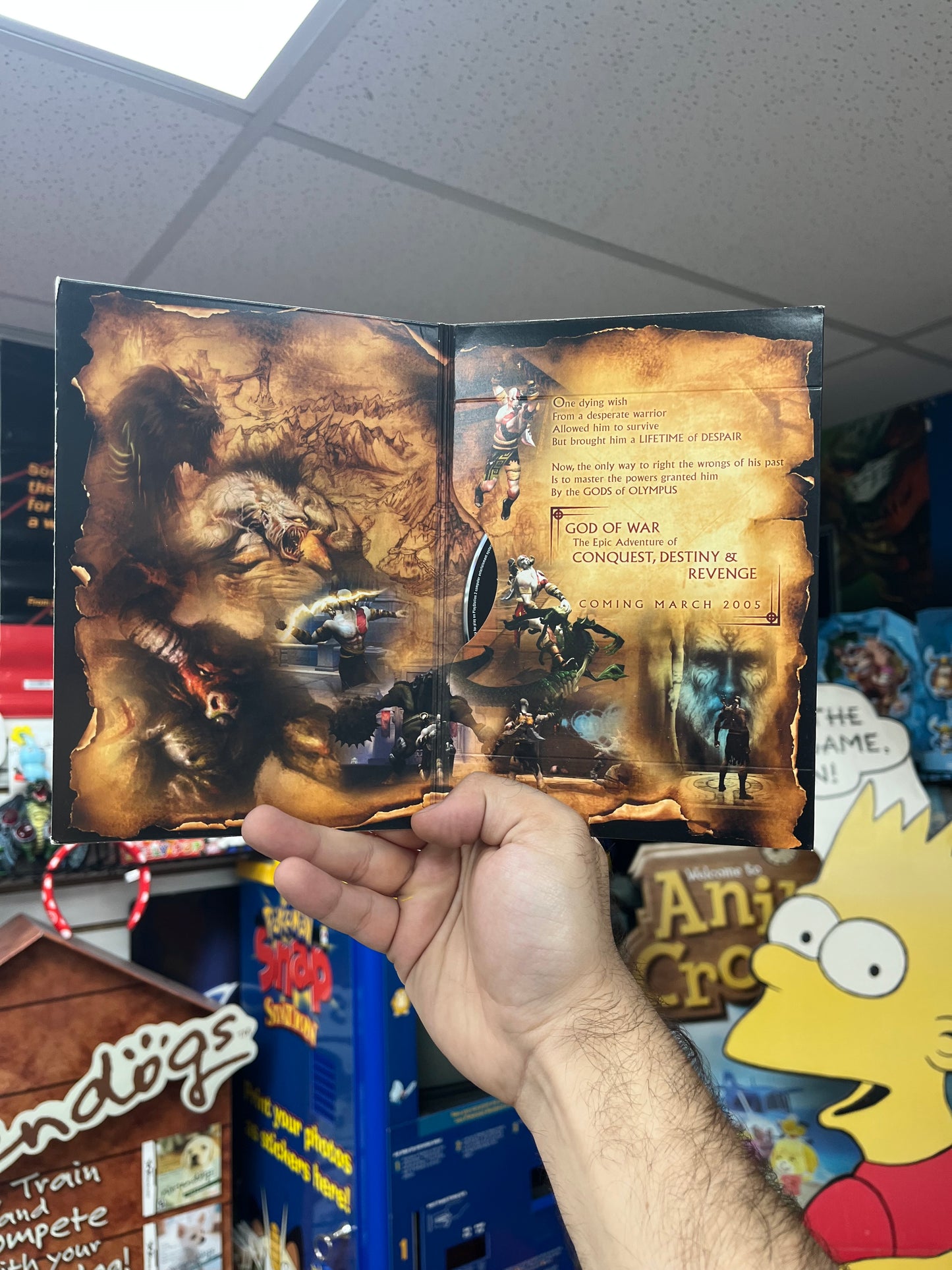 God of War: The Hydra Battle Demo Disc - PS2