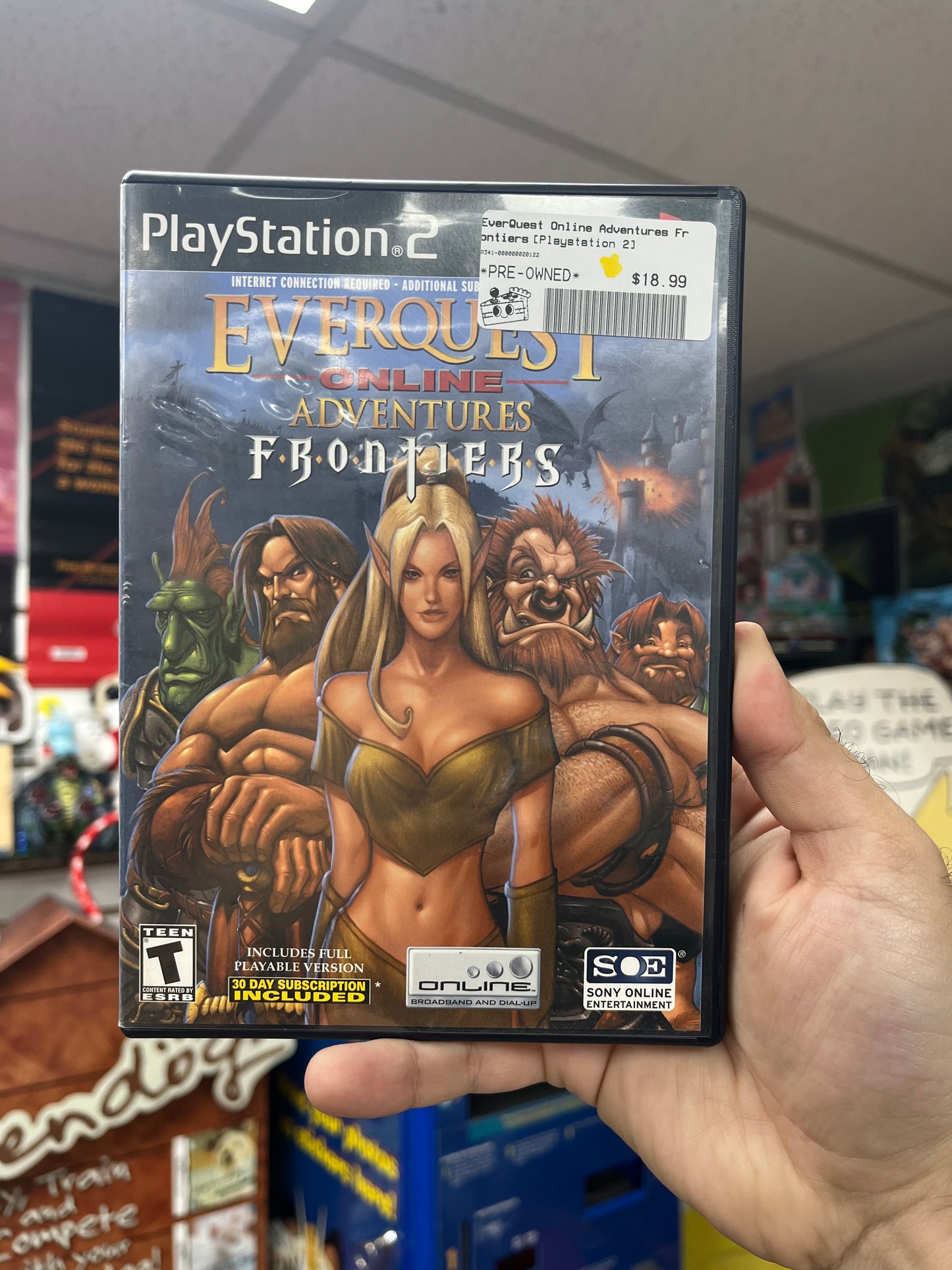 EverQuest Online Adventures Frontiers - PS2 CiB