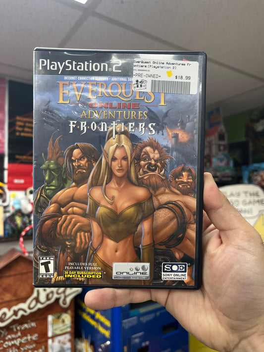 EverQuest Online Adventures Frontiers - PS2 CiB