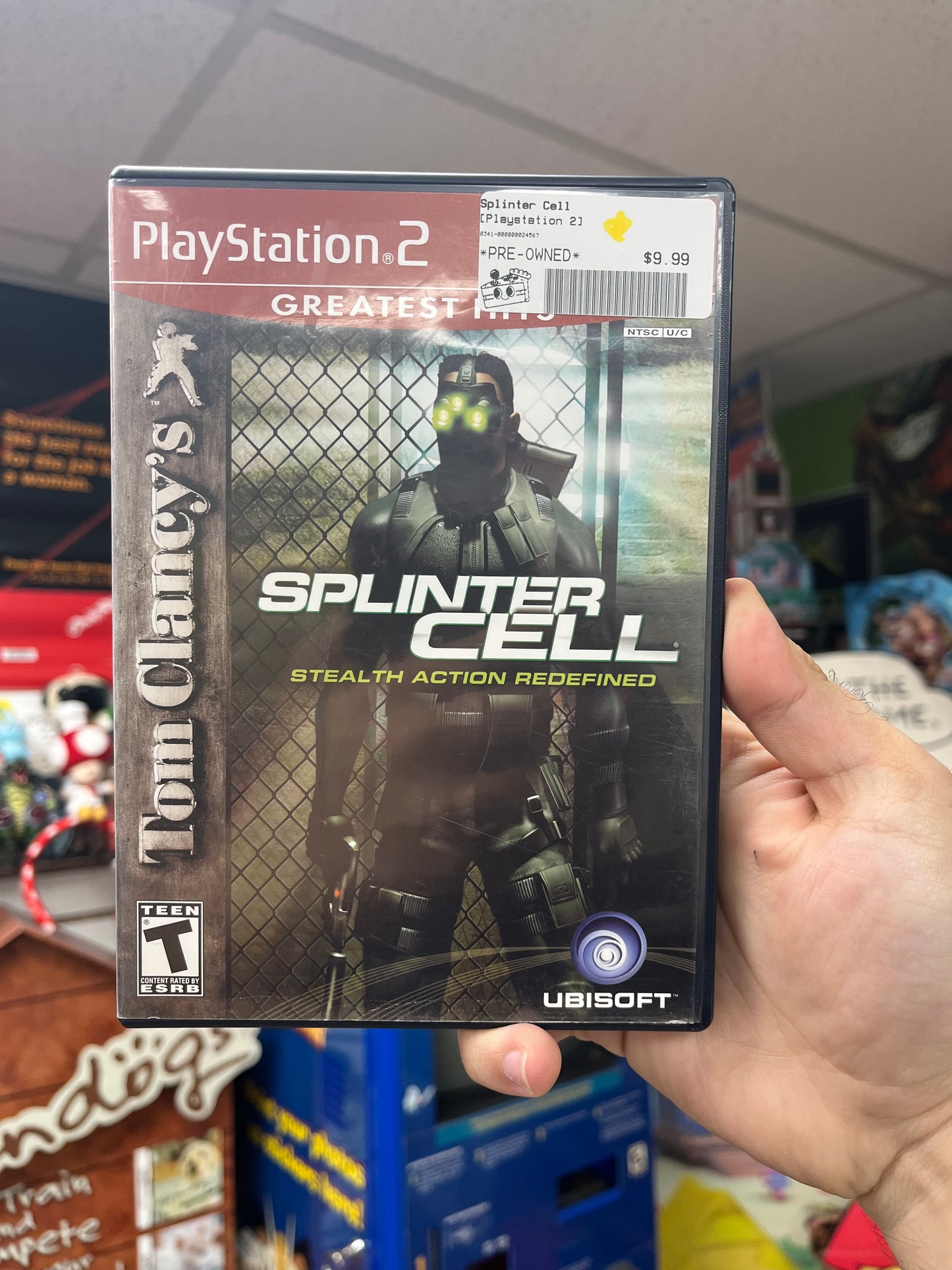 Splinter Cell [Greatest Hits] - PS2 CiB