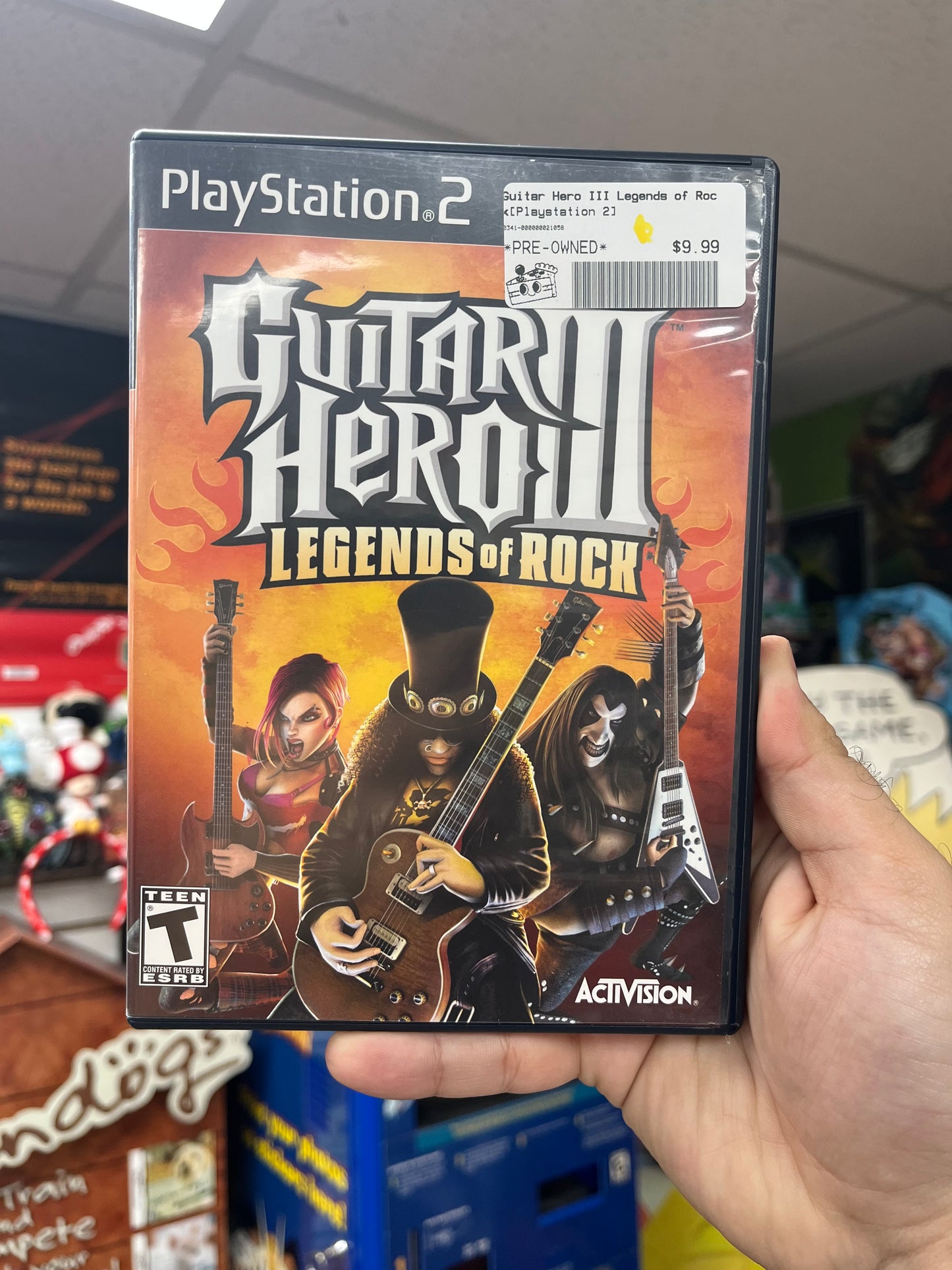 Guitar Hero III Legends of Rock - PS2 CiB