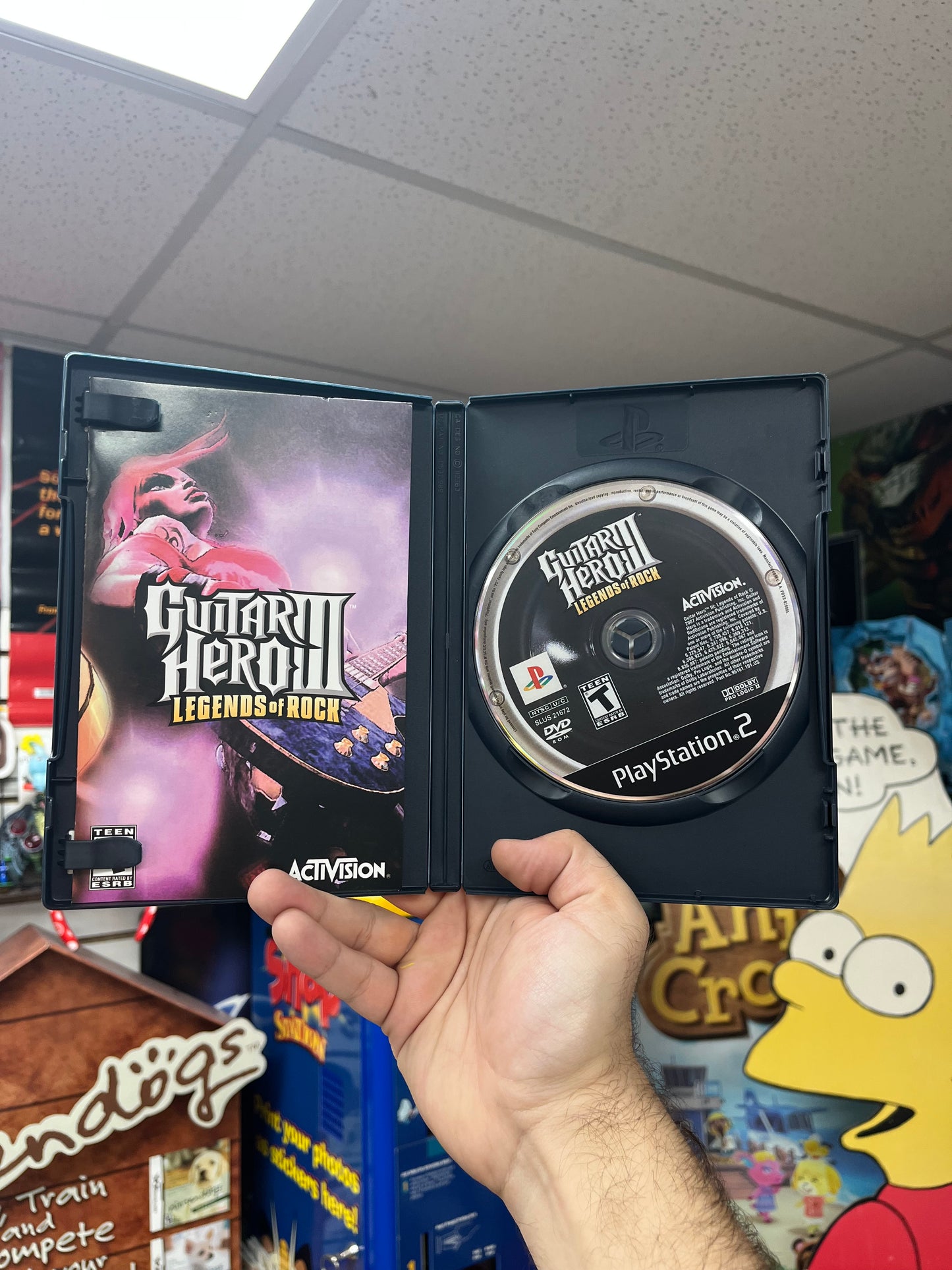 Guitar Hero III Legends of Rock - PS2 CiB