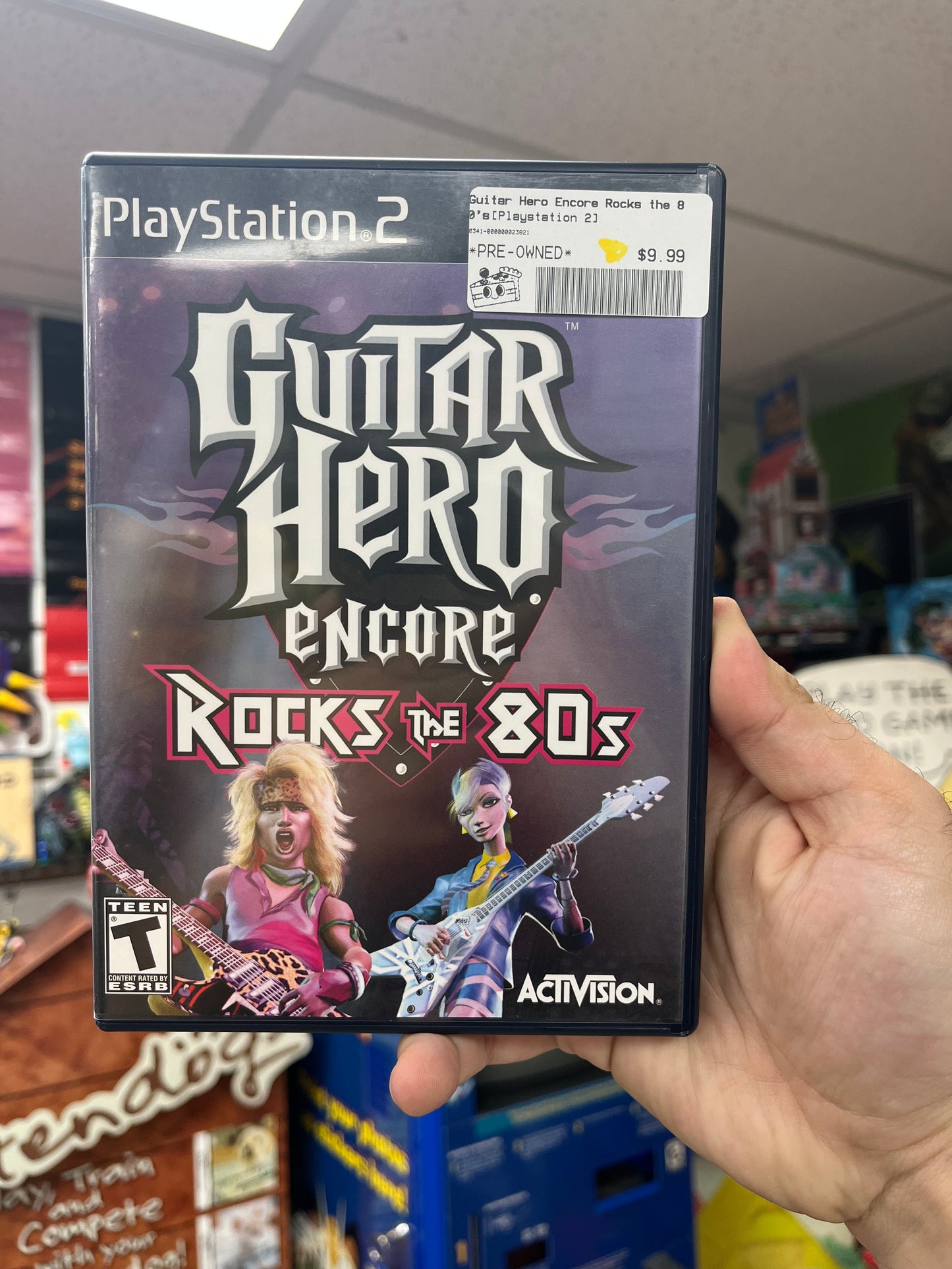Guitar Hero Encore Rocks the 80's - PS2 CiB