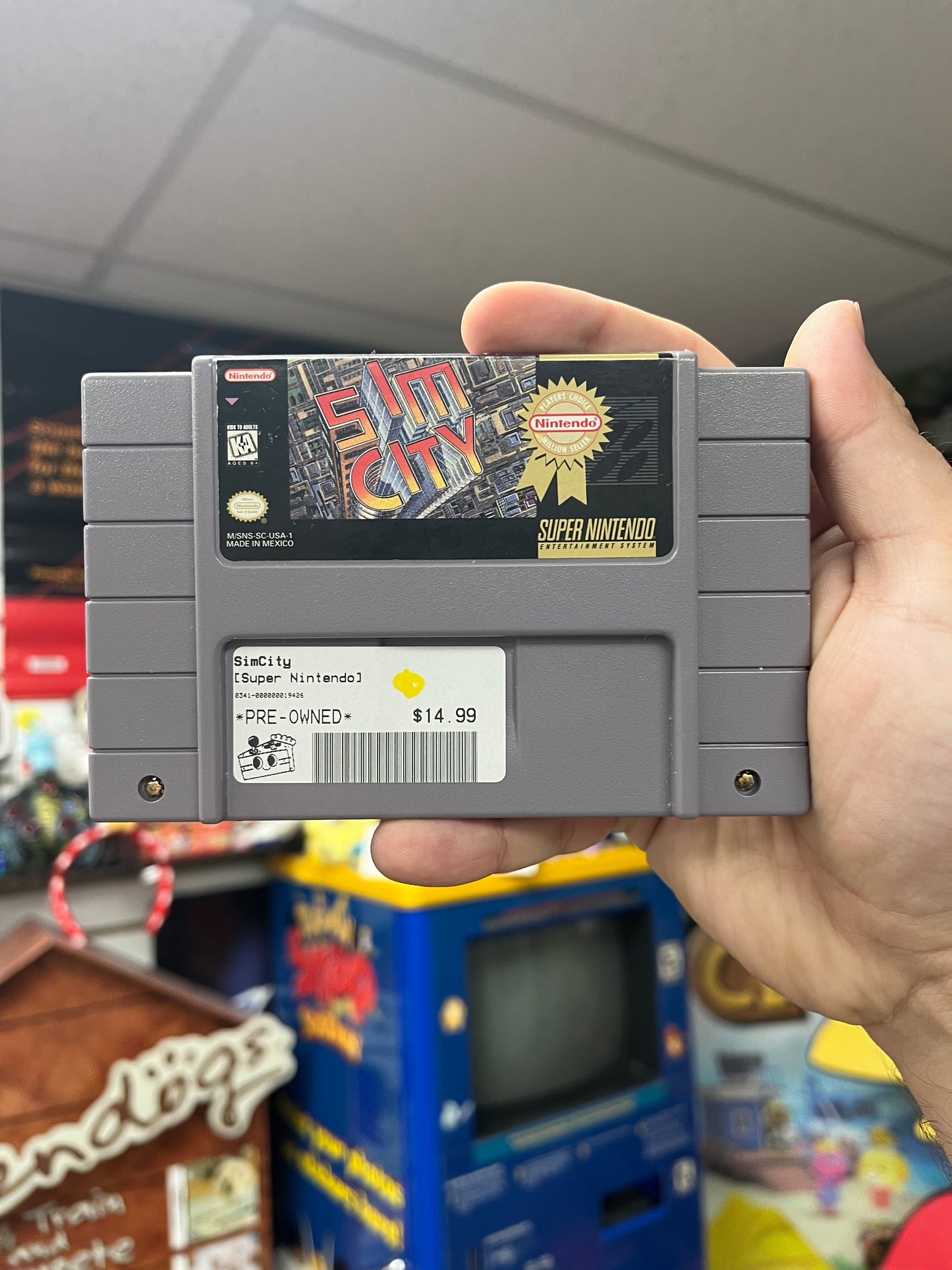 Sim City - SNES Loose