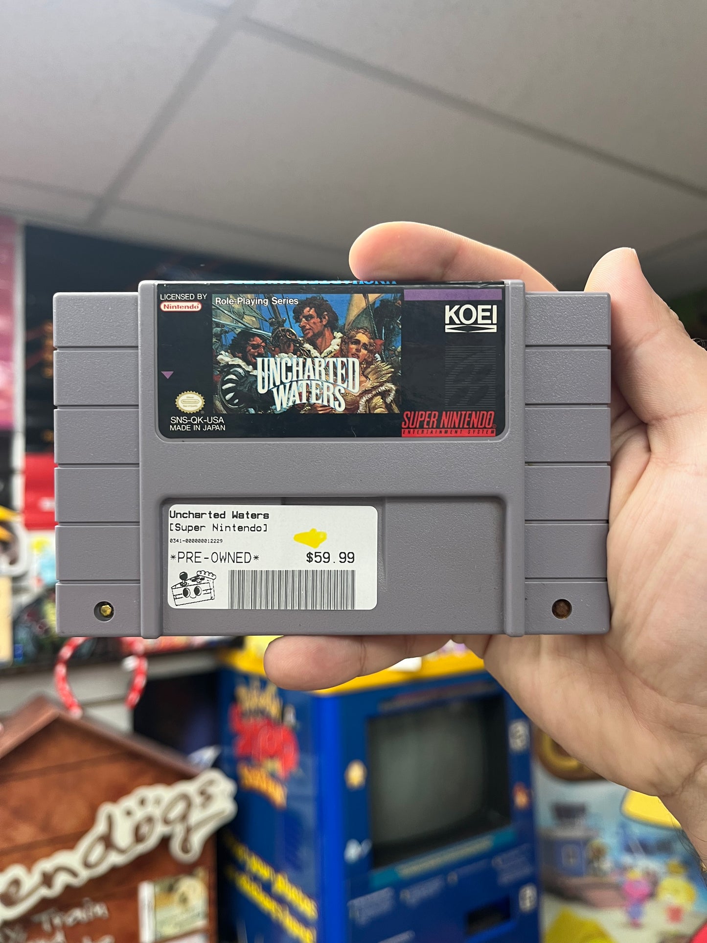 Uncharted Waters - SNES Loose