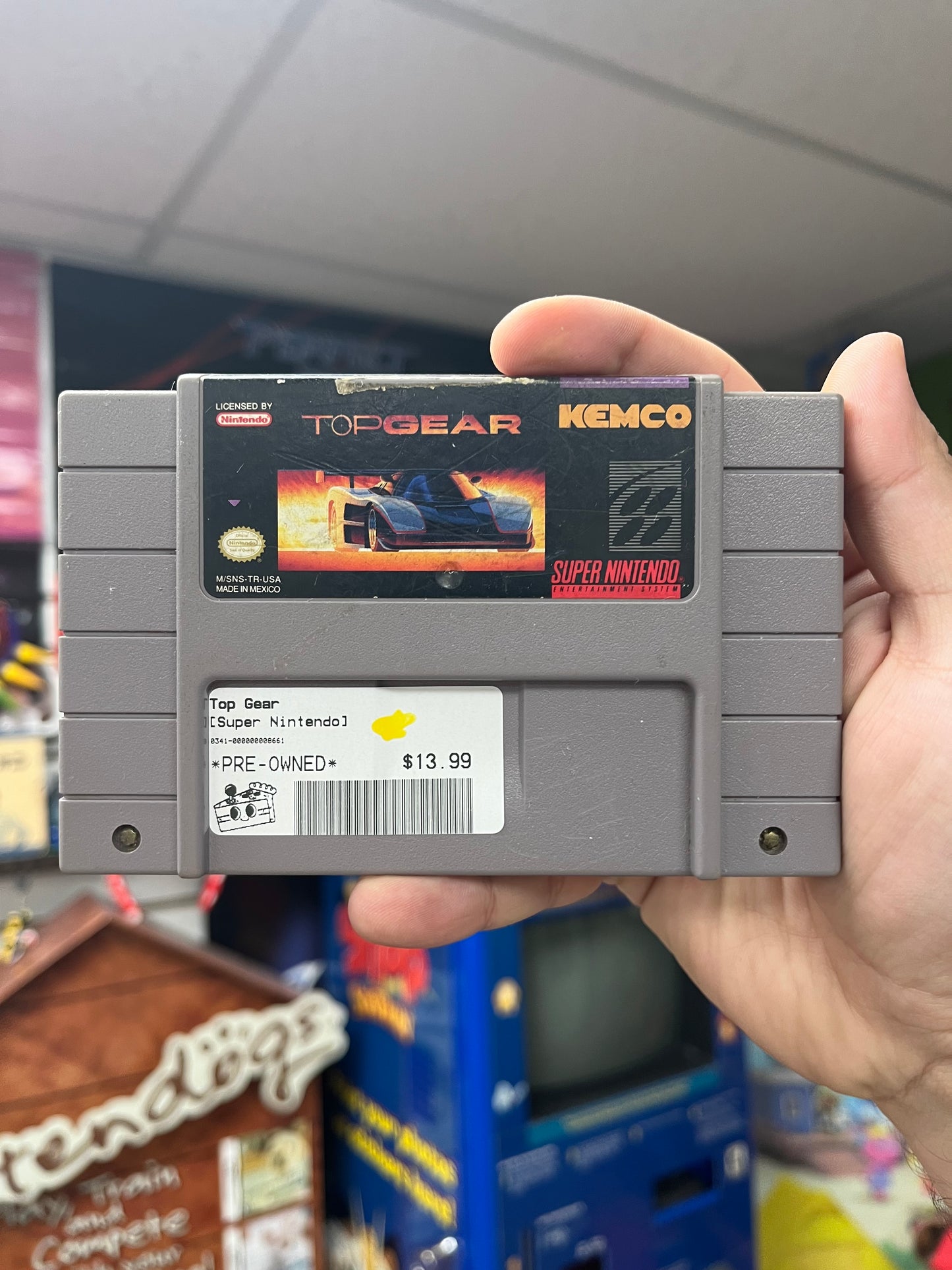 Top Gear - SNES Loose
