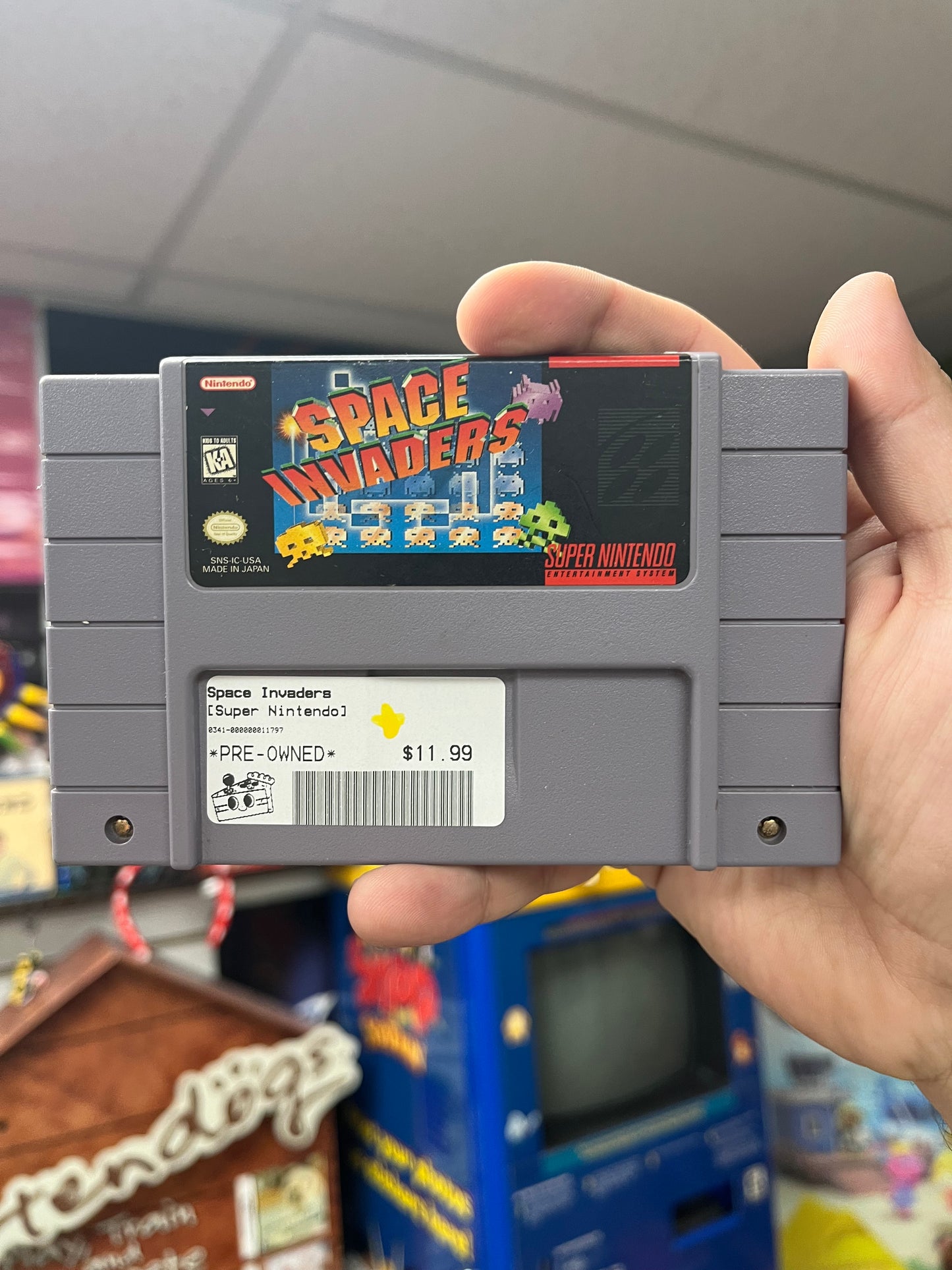 Space Invaders - SNES Loose