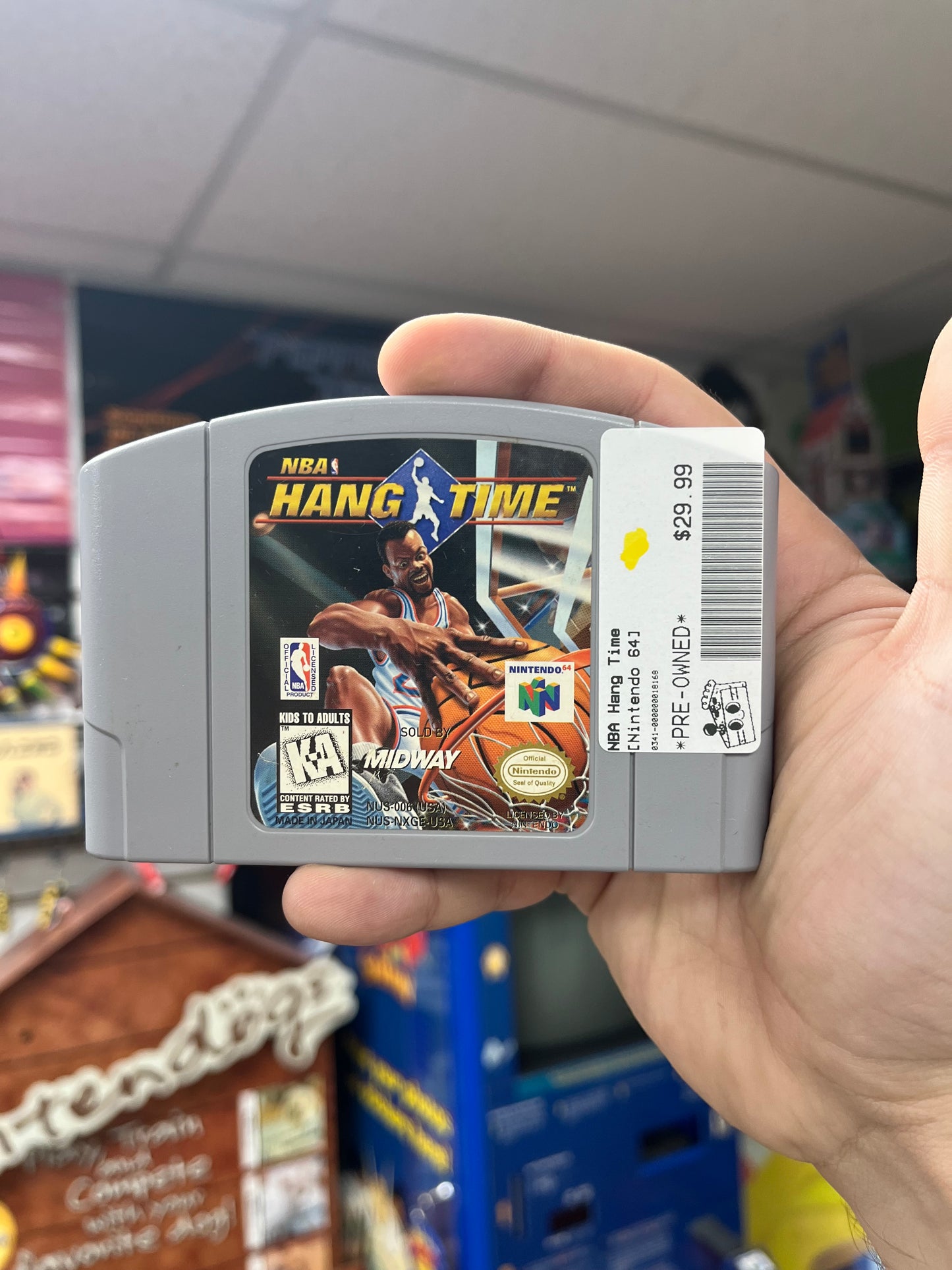NBA Hang Time - N64 Loose
