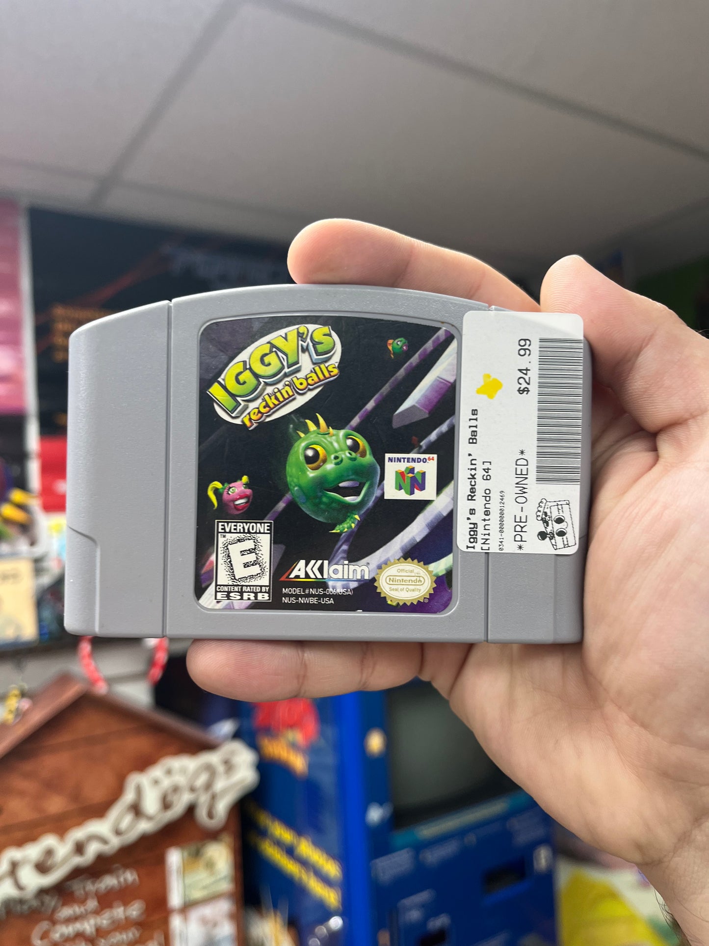 Iggy's Reckin' Balls - N64 Loose