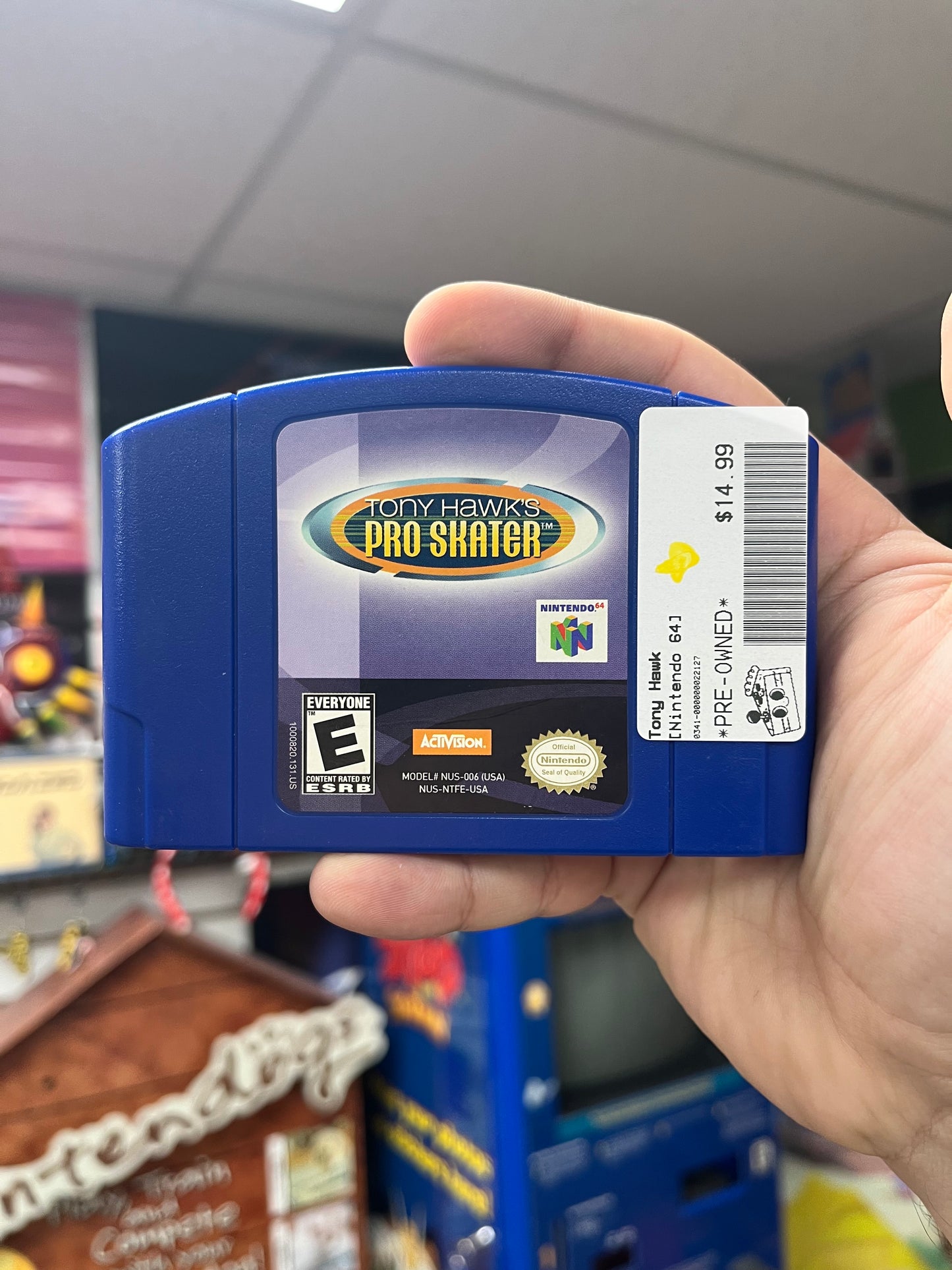Tony Hawk's Pro Skater - N64 Loose