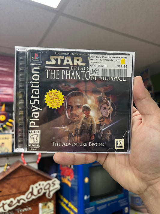 Star Wars Phantom Menace - PS1 CiB
