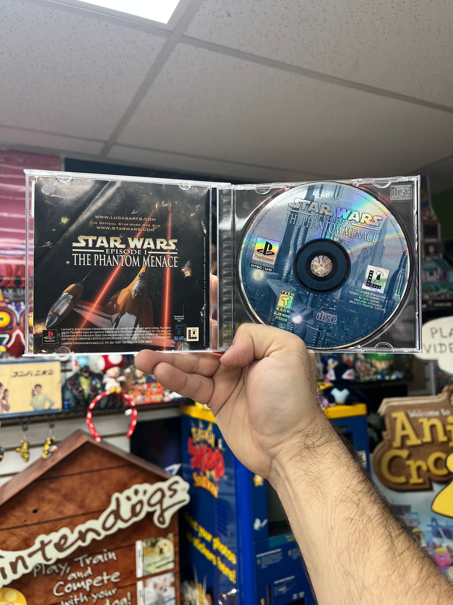 Star Wars Phantom Menace - PS1 CiB