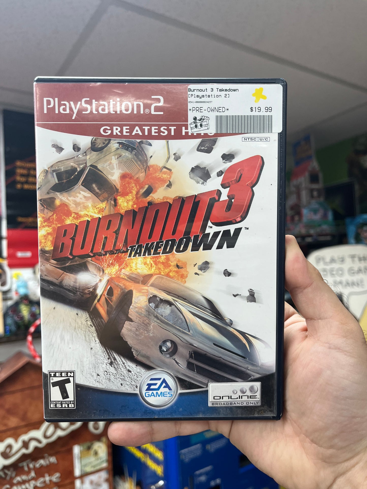 Burnout 3 Takedown [Greatest Hits] - PS2 CiB
