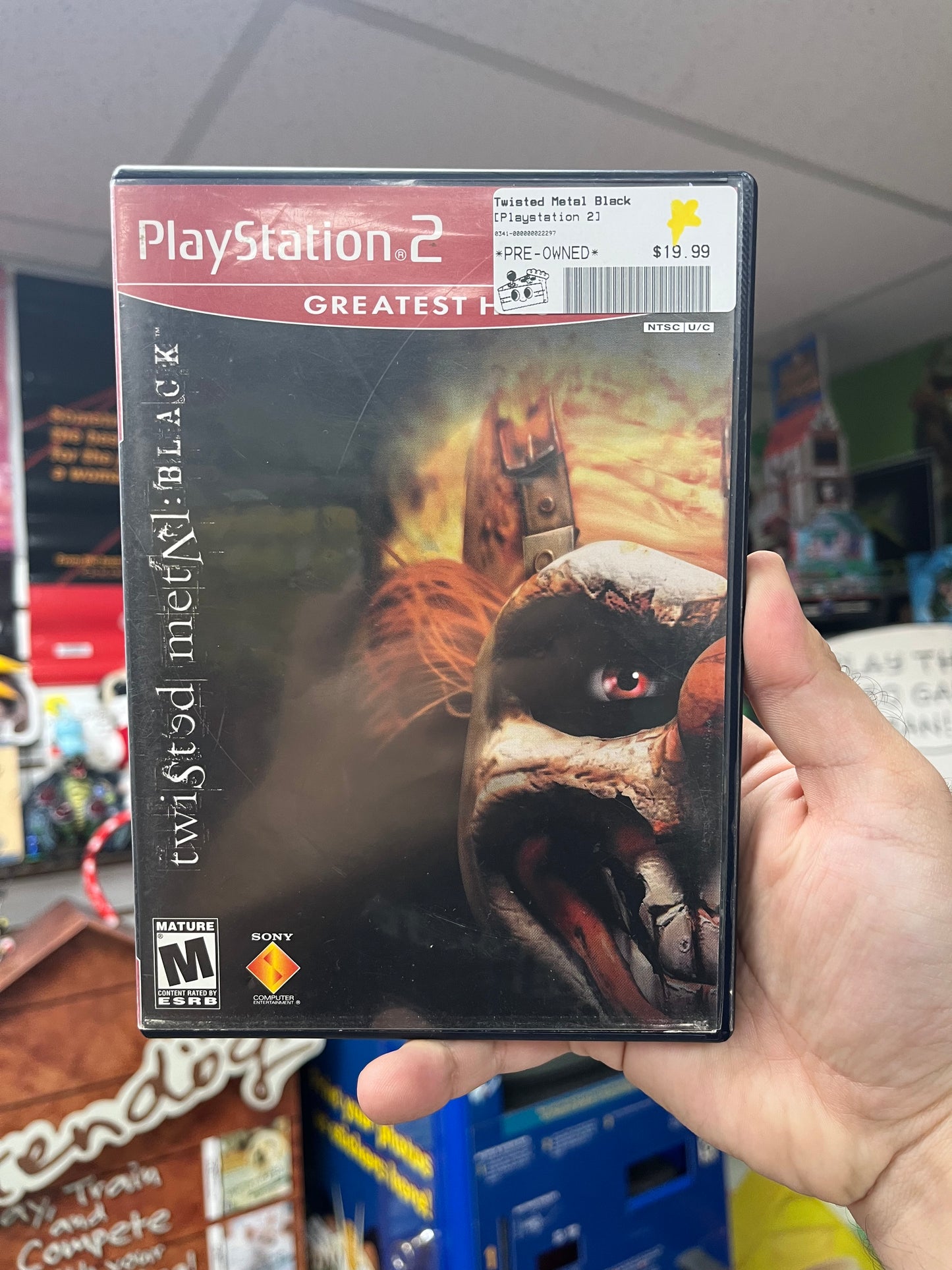 Twisted Metal Black [Greatest Hits] - PS2 CiB